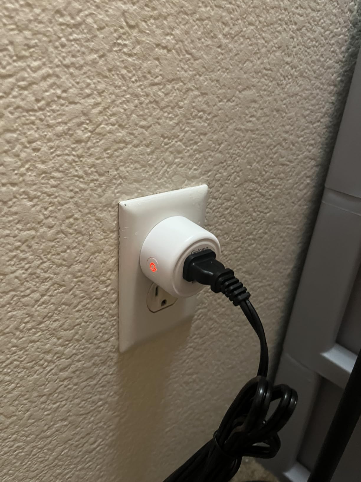 GHome Smart Plug, WiFi Smart Plugs Work with Alexa and Google Home, Smart Outlet Timer with APP Remote Control, 2.4GHz Wi-Fi Only, No Hub Required, ETL FCC Listed, White - Customer Photo 1