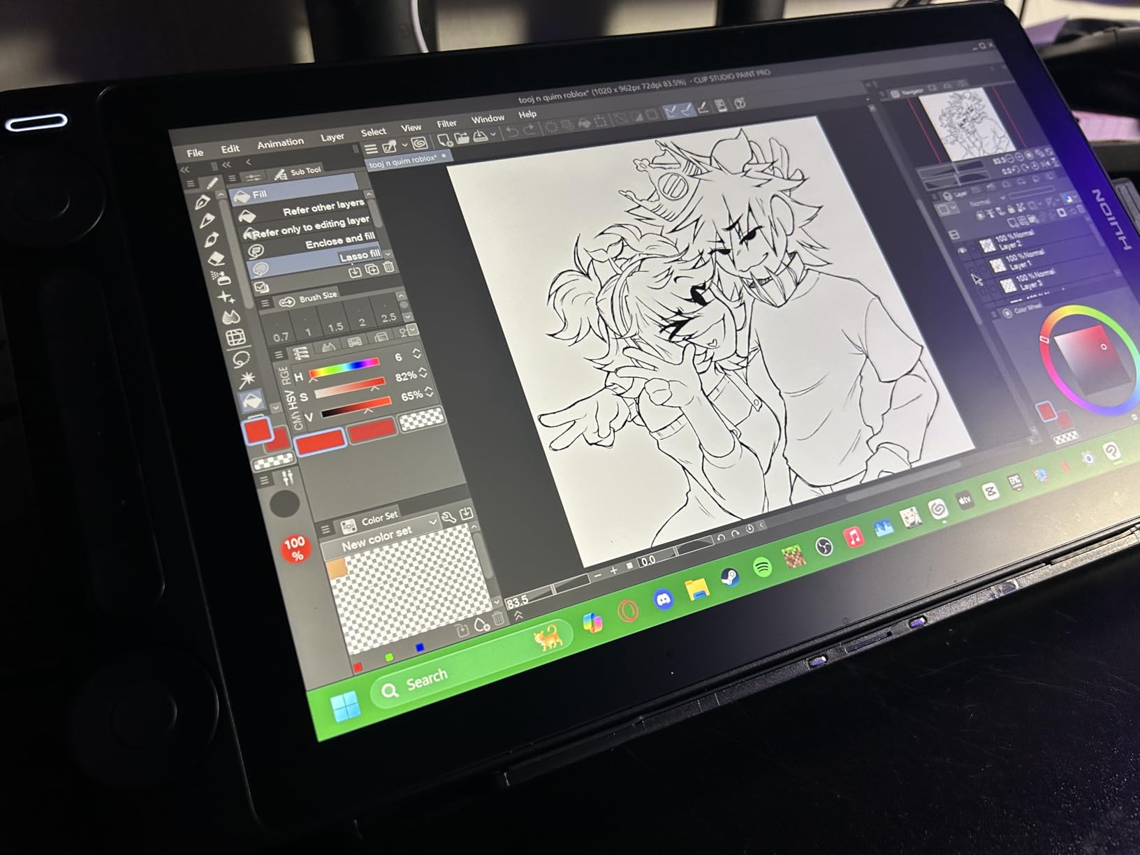 HUION Kamvas 13 (Gen 3) Drawing Tablet with Screen,13.3