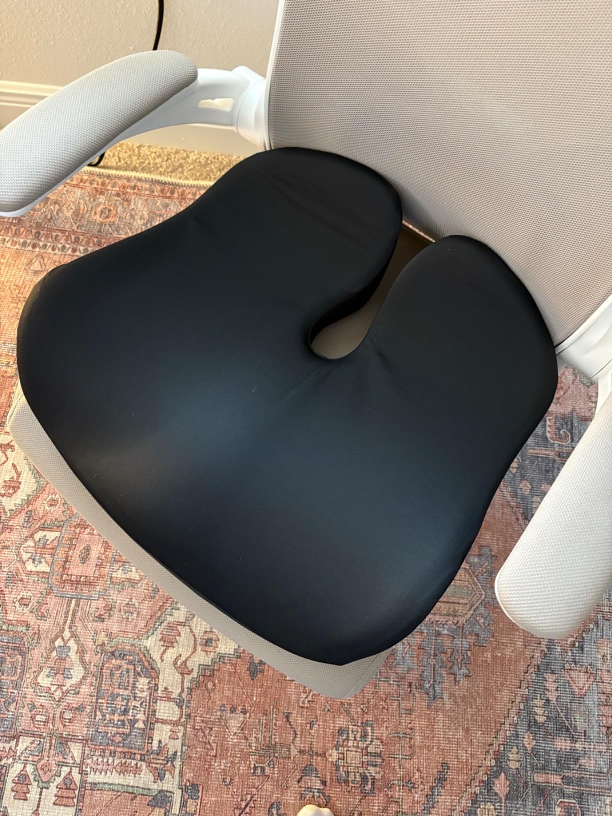 Benazcap Seat Cushion, Memory Foam Cushions for Office Chair - Ergonomic Chair Cushions for Tailbone Pain Relief, Sciatica & Back Support, Office Chair Cushion & Car Seat Cushion - Customer Photo 5