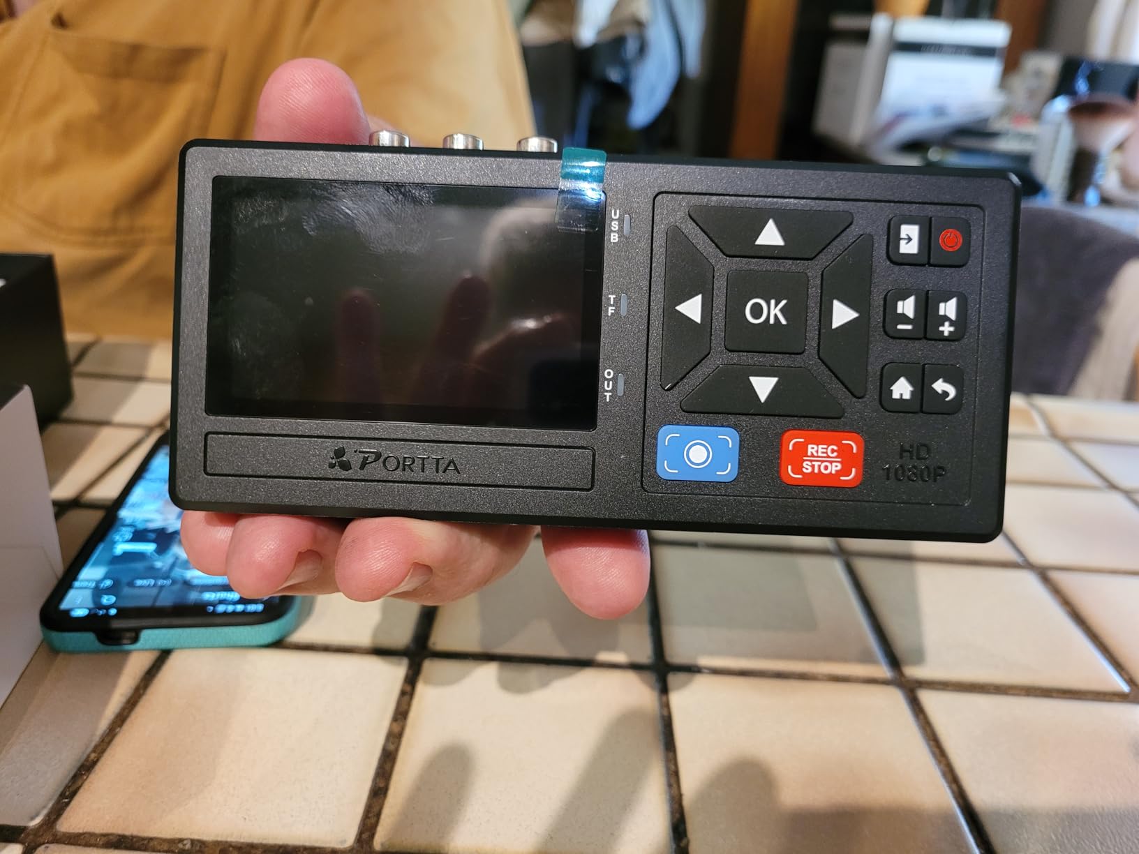 Portta VHS to Digital Converter, Video to Digital Recorder with Remote, Compatible with VHS, VCR, DVR, DVD, Hi8, Mini DV Players, Camcorder, Gaming Consoles (Tapes/DVD Player Not Included) customer photo 2