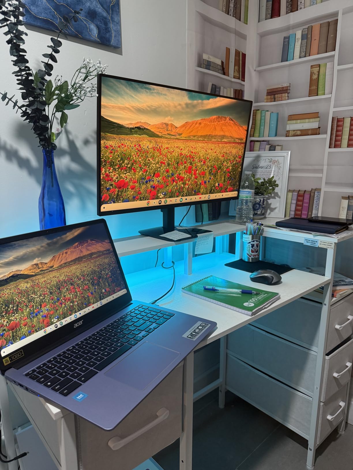 Acer 27 Inch Monitor- KB272-27 Inch FHD IPS (1920 x 1080) Display, Up to 120Hz Refresh Rate, 99% sRGB, Tilt, Adaptive-Sync Support (FreeSync Compatible) 1ms (VRB) customer photo 1