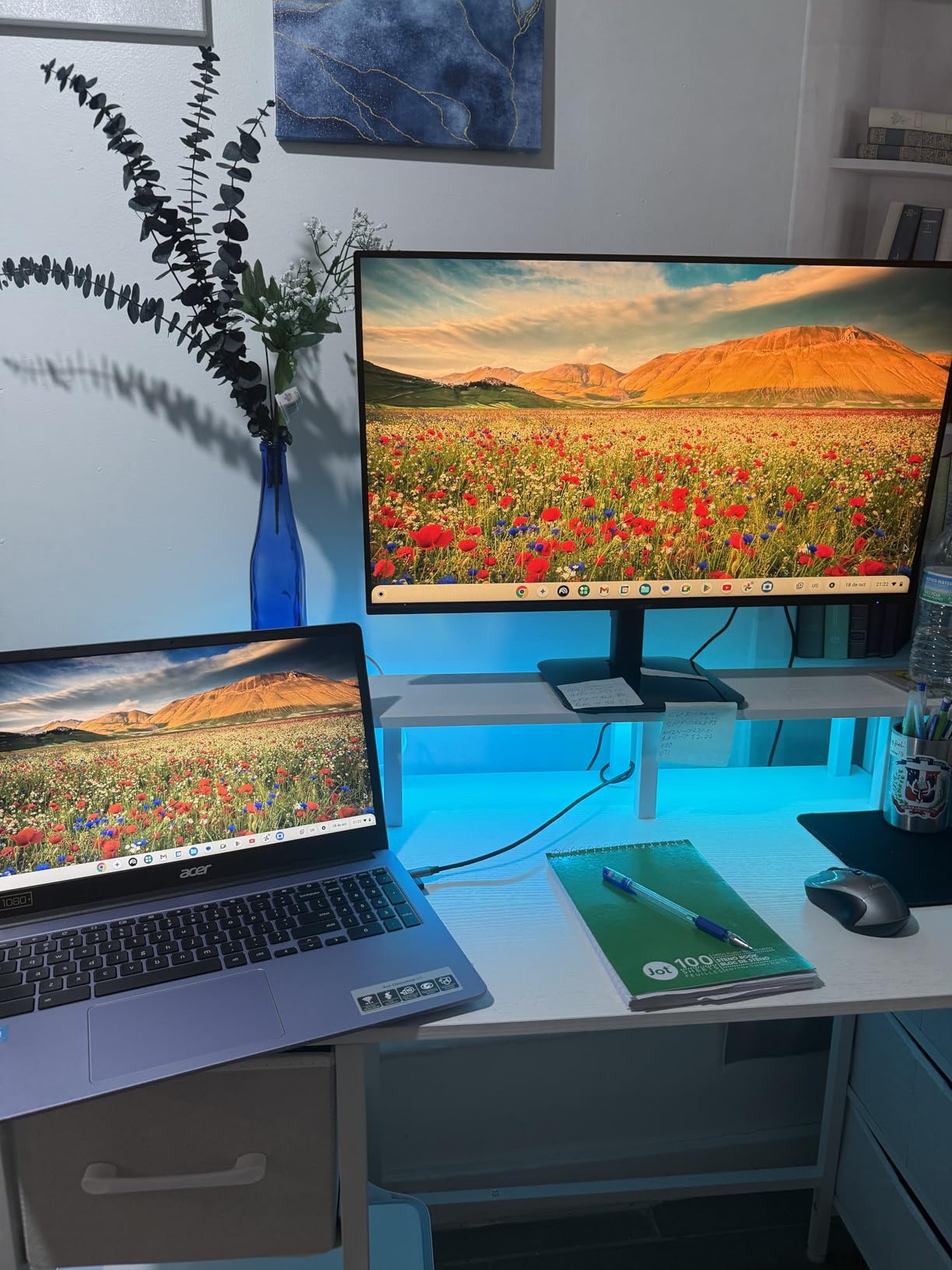 Acer 27 Inch Monitor- KB272-27 Inch FHD IPS (1920 x 1080) Display, Up to 120Hz Refresh Rate, 99% sRGB, Tilt, Adaptive-Sync Support (FreeSync Compatible) 1ms (VRB) customer photo 2