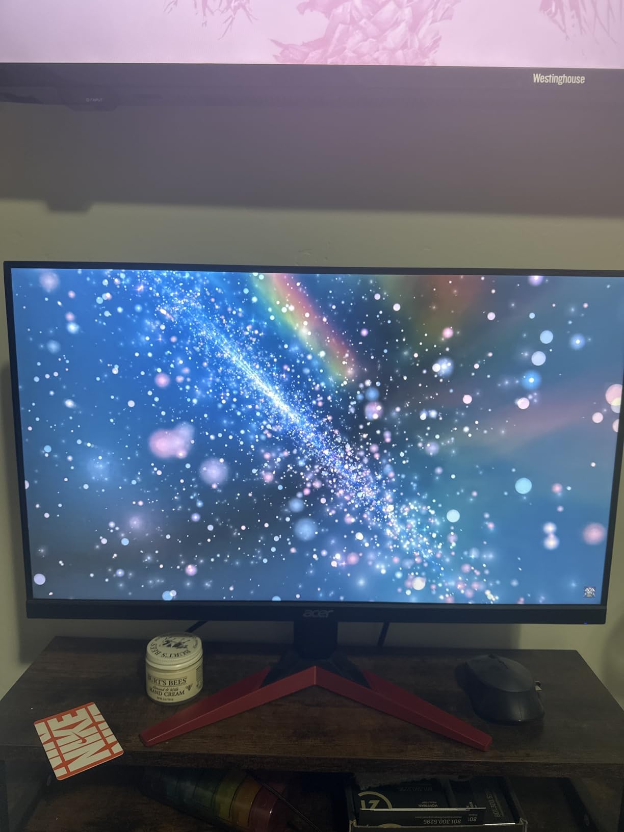 acer Nitro 24.5 Inch Full HD 1920 x 1080 Gaming Monitor | AMD FreeSync | 180Hz Refresh | 1ms (VRB) | 99% sRGB | HDR 10 Support | One Display Port 1.2 & Two HDMI 2.0 | KG251Q P3biip Customer Review acer Nitro 24.5 Inch Full HD 1920 x 1080 Gaming Monitor | AMD FreeSync | 180Hz Refresh | 1ms (VRB) | 99% sRGB | HDR 10 Support | One Display Port 1.2 & Two HDMI 2.0 | KG251Q P3biip - Customer Photo 1