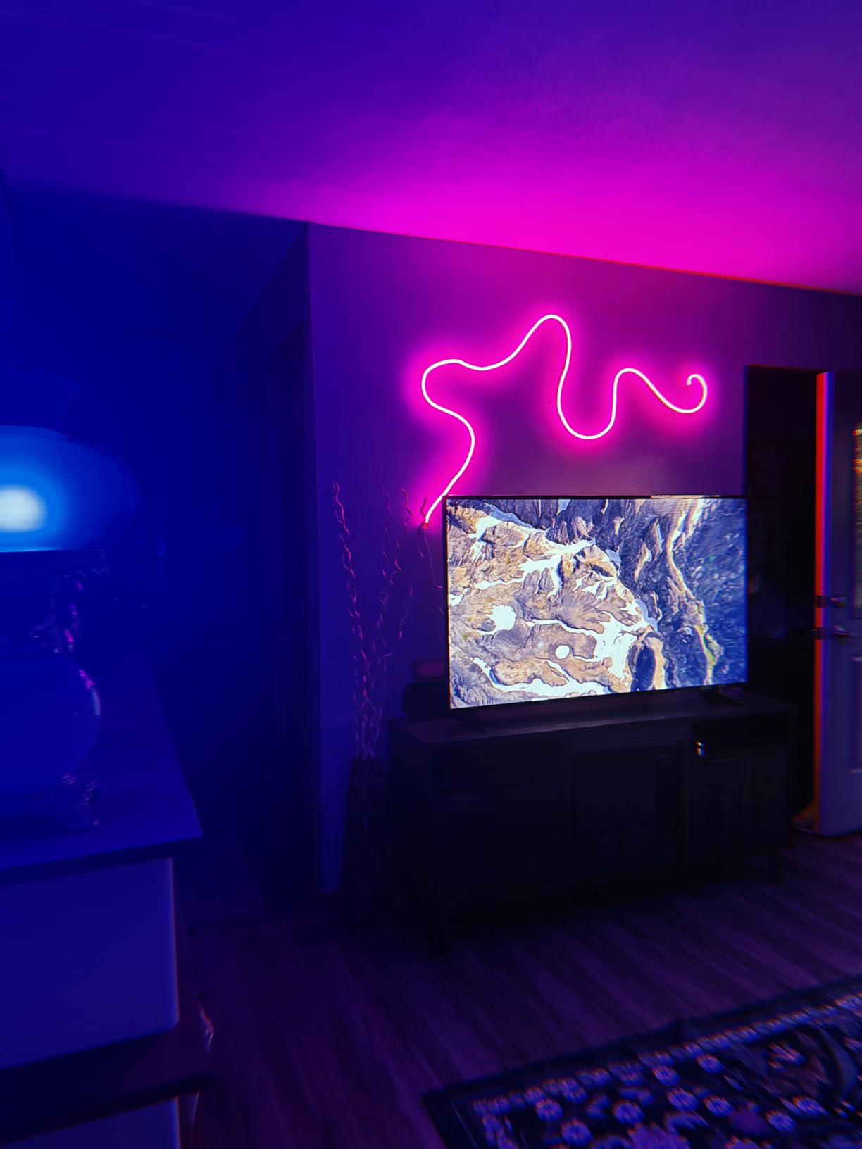 Lepro N1 AI Smart RGB Rope Lights for Christmas, Personalized AI Lighting Designer, LightBeats Music Sync, Color Segment DIY, Voice Control Via App, 32.8ft Wi-Fi & Bluetooth LED Strip Lights - Customer Photo 1