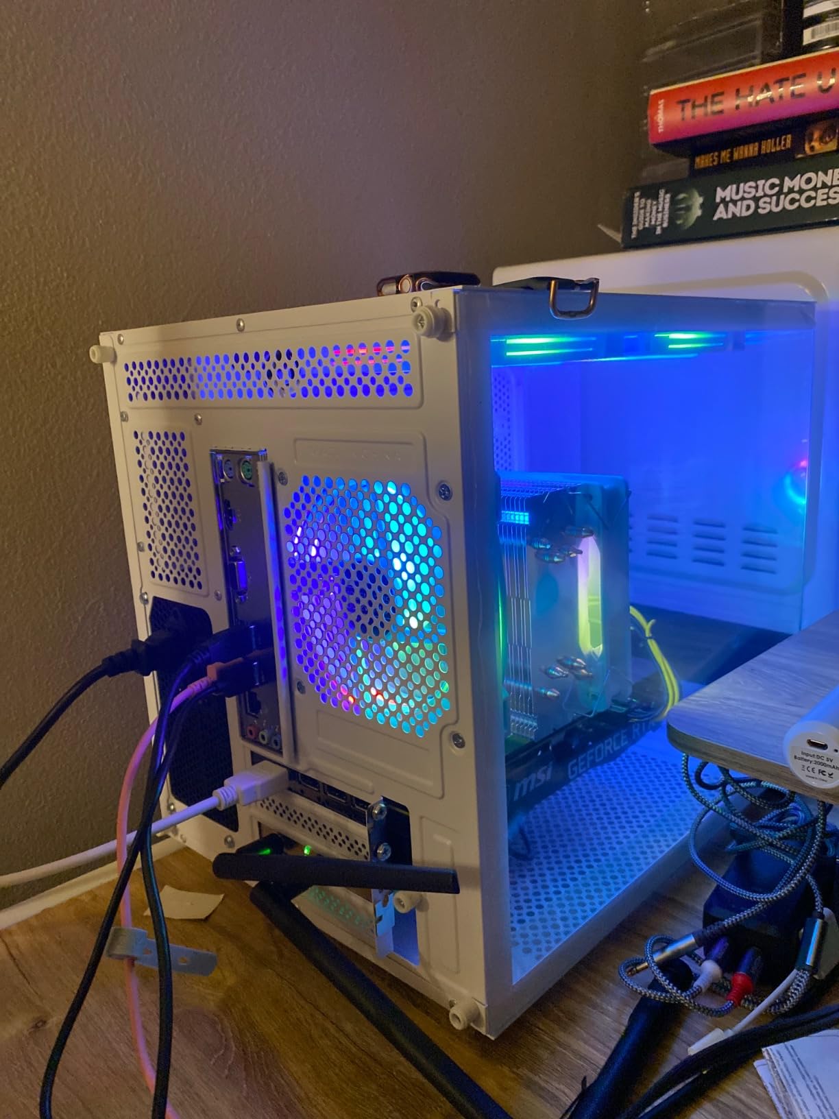 Desktop PC | Ryzen5 5600G | 16G RAM | 512G SSD | 4K Prebuilt Office Gamer Computer WiFi Home White Customer Review Desktop PC | Ryzen5 5600G | 16G RAM | 512G SSD | 4K Prebuilt Office Gamer Computer WiFi Home White - Customer Photo 1