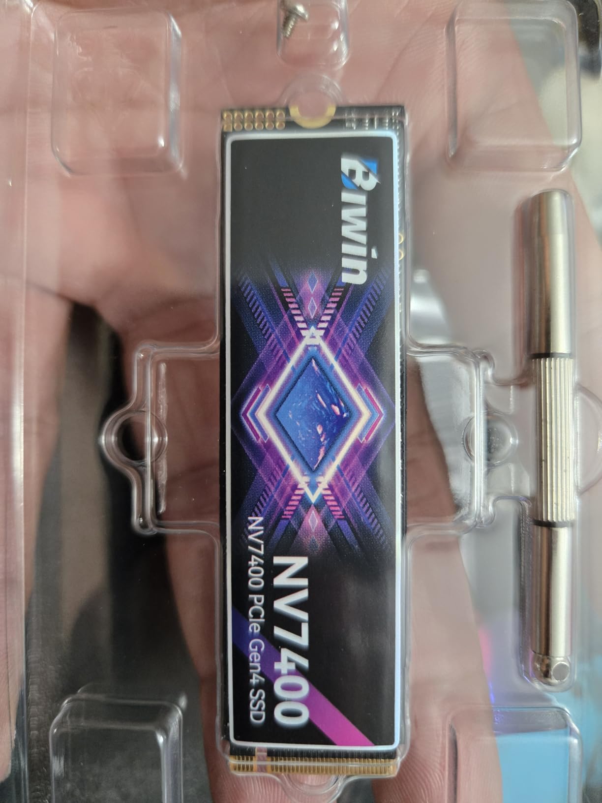 BIWIN NV7200 1TB SSD, M.2 2280 PCIe Gen 4x4 NVMe 2.0 Internal SSD, Read Speed Up to 7200 MB/s, Internal PC Solid State Drive for Laptop & Desktop & PS5 Customer Review BIWIN NV7200 1TB SSD, M.2 2280 PCIe Gen 4x4 NVMe 2.0 Internal SSD, Read Speed Up to 7200 MB/s, Internal PC Solid State Drive for Laptop & Desktop & PS5 - Customer Photo 1