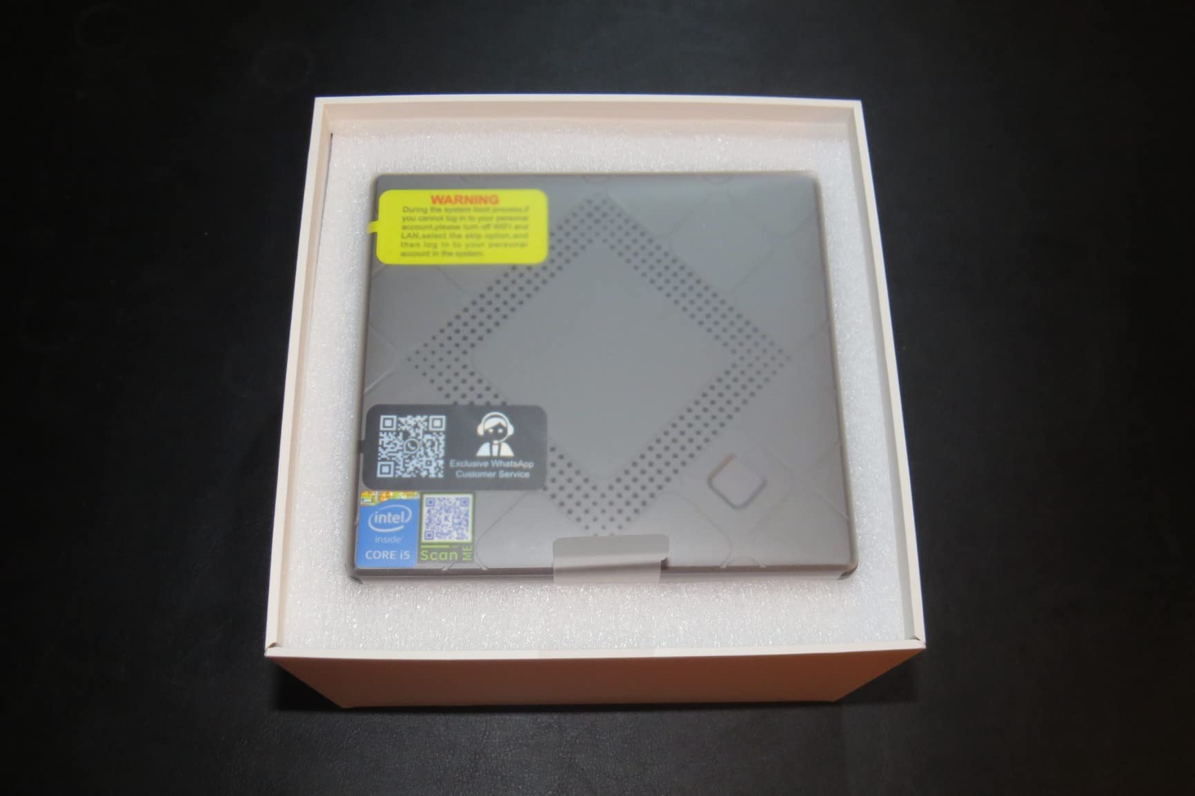KAMRUI E3B Mini Gaming pc ryzen, AMD Ryzen 7 5825U Mini Computers (Beat 5800/7430, 8C/16T, Up to 4.5GHz), 32GB DDR 512GB SSD Mini PC Ryzen, Dual LAN Support 4K Triple Display WiFi6/BT5.2/DP1.4/USB3.2 - Customer Photo 1