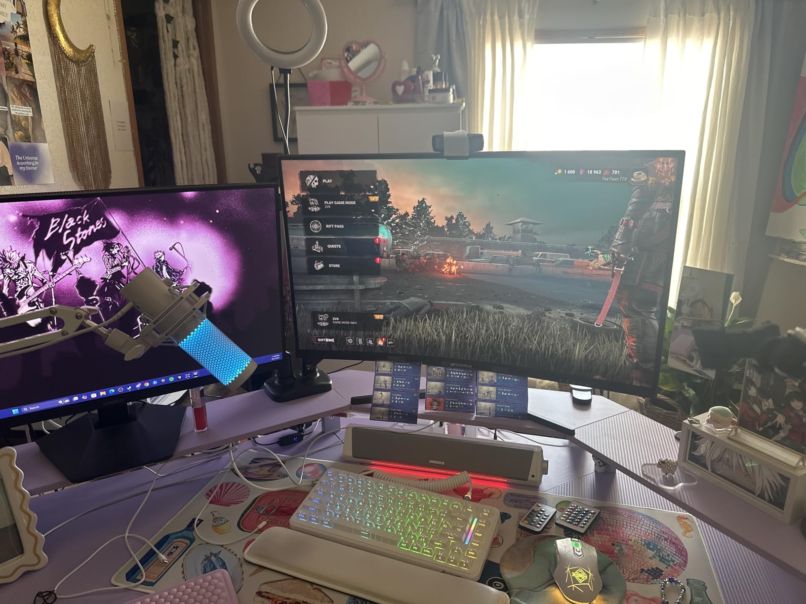 SANSUI 32 Inch Curved 240Hz Gaming Monitor High Refresh Rate, FHD 1080P Gaming PC Monitor HDMI DP1.4, Curved 1500R, 1Ms MPRT, HDR, Metal Stand, VESA Compatible (DP Cable Incl.) customer photo 1