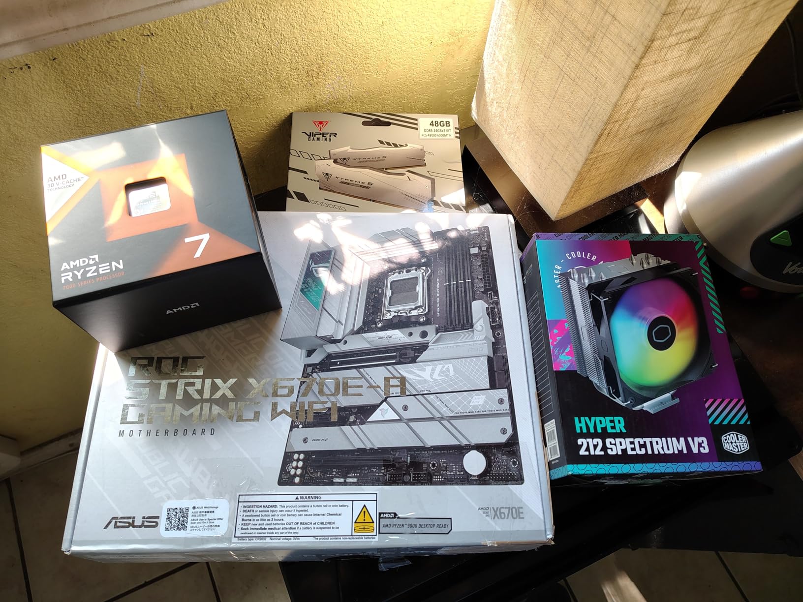 ASUS ROG Strix X870E-E Gaming WiFi AMD AM5 X870 ATX Motherboard 18+2+2 Power Stages, Dynamic OC Switcher, Core Flex, DDR5 AEMP, WiFi 7, 5X M.2, PCIe® 5.0, Q-Release Slim, USB4®, AI OCing & Networking - Customer Photo 2