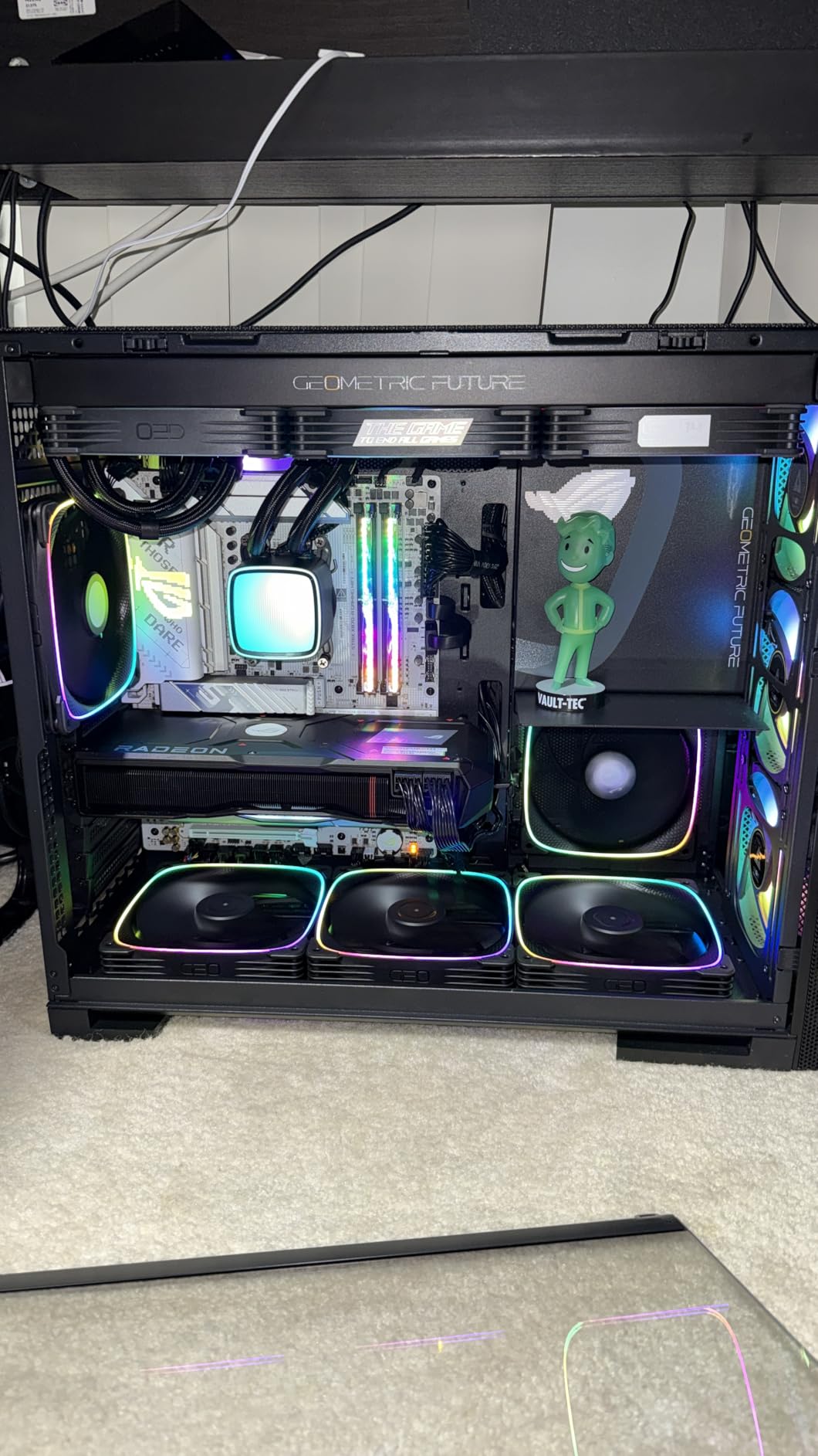 ASUS ROG Strix X870-A Gaming WiFi AMD AM5 X870 ATX Motherboard 16+2+2 Power Stages, Dynamic OC Switcher, Core Flex, DDR5 AEMP, WiFi 7, 4X M.2, PCIe 5.0, Q-Release Slim, USB4, AI OCing & Networking customer photo 1
