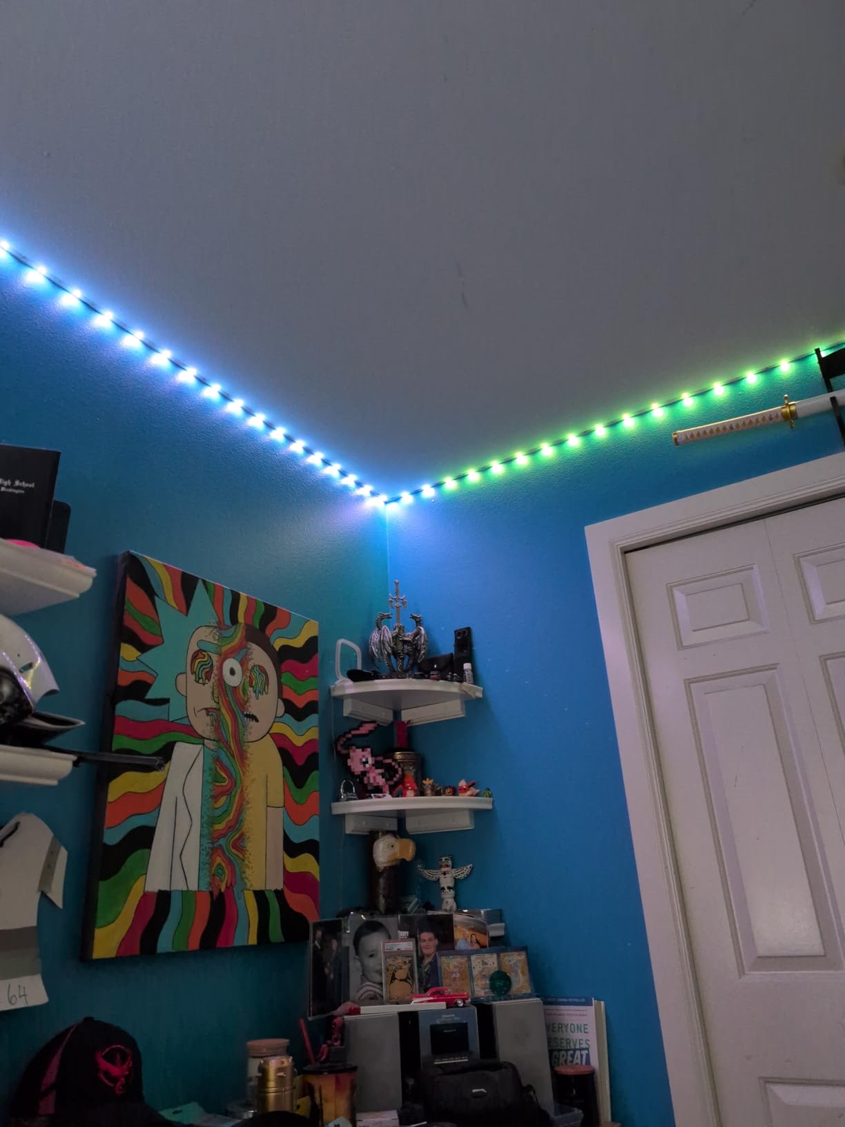 Lepro SE1 AI Smart LED Strip Lights - 16.4ft RGB Color Changing Light Strips with APP Control, AI Generated Lighting, Music Sync, 2.4GHz Wi-Fi & Bluetooth LED Lights for Home Decor (No Remote) - Customer Photo 3