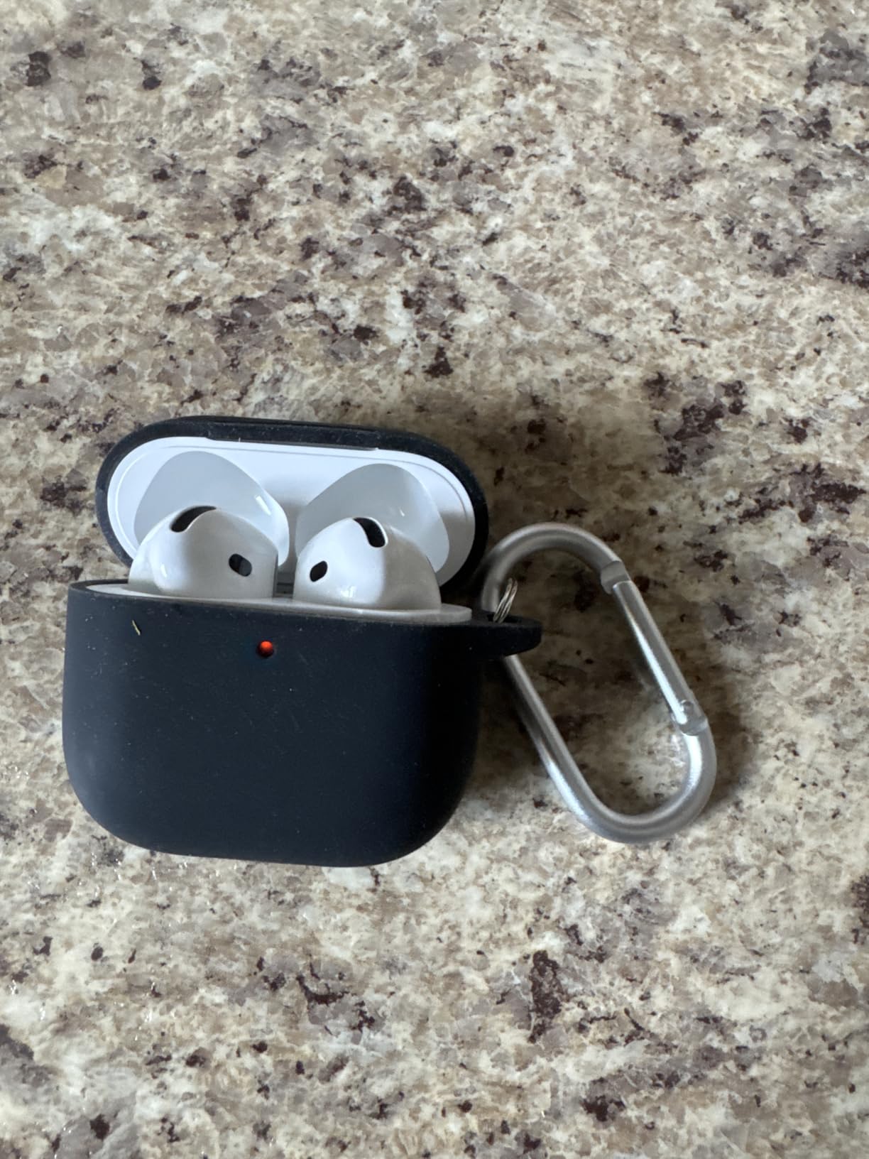 AirPods 4 Wireless Earbuds, Bluetooth Headphones, Personalized Spatial Audio, Sweat and Water Resistant, USB-C Charging Case, H2 Chip, Up to 30 Hours of Battery Life, Effortless Setup for iPhone customer photo 1