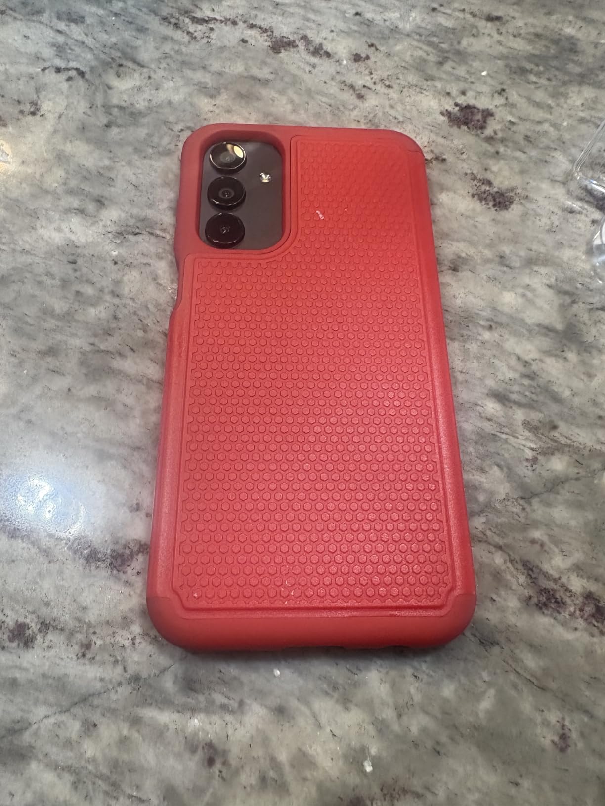 FNTCASE for Samsung Galaxy A16-5G Case: Dual Layer Protective Heavy Duty Cell Phone Cover with Non Slip Textured Back - Shockproof Rugged Military Grade Drop Protection Bumper Tough Black Customer Review FNTCASE for Samsung Galaxy A16-5G Case: Dual Layer Protective Heavy Duty Cell Phone Cover with Non Slip Textured Back - Shockproof Rugged Military Grade Drop Protection Bumper Tough Black - Customer Photo 1