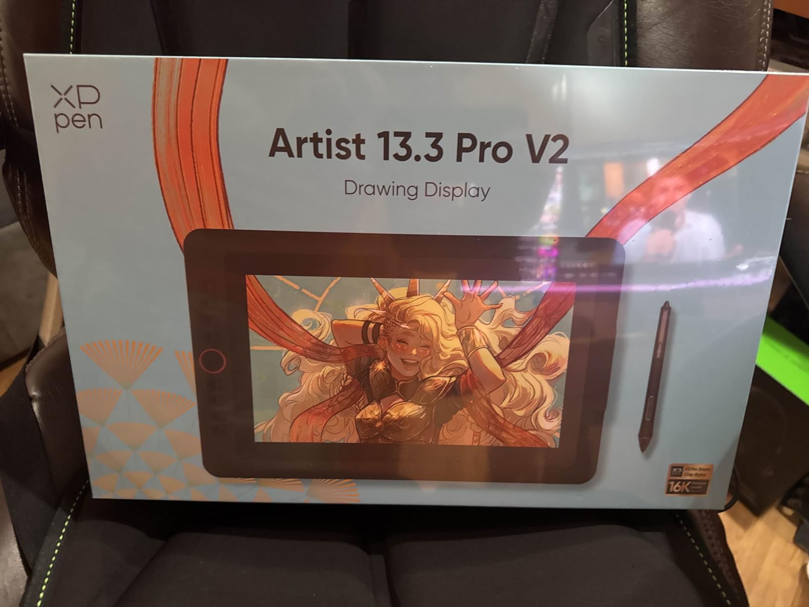 XPPen Upgraded Artist13.3 Pro V2 Drawing Tablet with Screen, 16384 Pen Pressure X3 Pro Stylus Pen Display, 99% sRGB Full-Laminated AG Screen Graphic Tablet with Stand, Red Dial, 8 Shortcut Keys 13.3 XPPen Upgraded Artist13.3 Pro V2 Drawing Tablet with Screen, 16384 Pen Pressure X3 Pro Stylus Pen Display, 99% sRGB Full-Laminated AG Screen Graphic Tablet with Stand, Red Dial, 8 Shortcut Keys 13.3