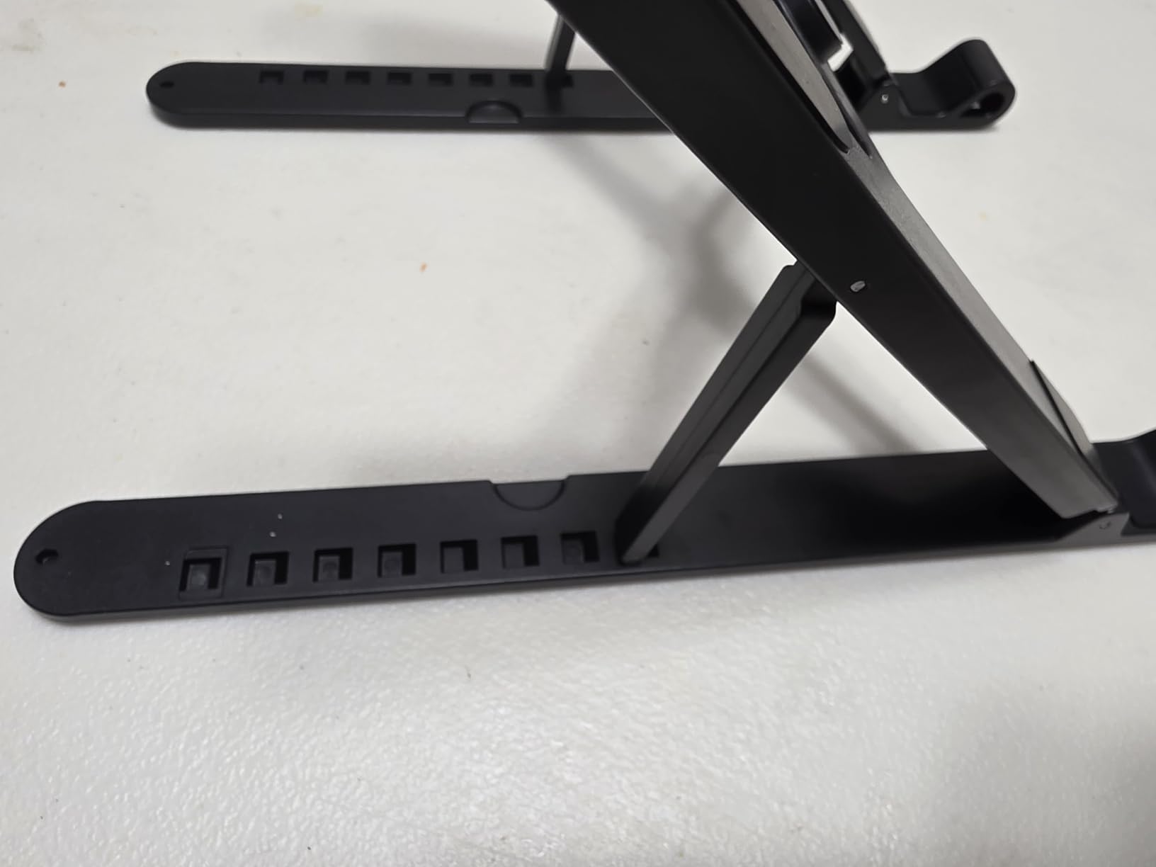 BESIGN LS01 Pro Ergonomic Laptop Stand, Plastic Laptop Riser, Portable and Adjustable Notebook Computer Holder Compatible with 10-14