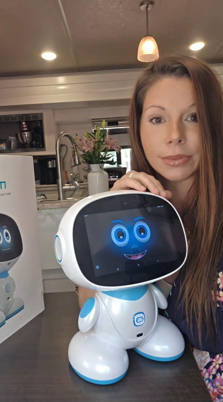 Misa 2: AI-Powered Smart Robot for Kids | STEM Learning & Educational Robot | Interactive, Voice-Activated Robot with Learning Apps & Fun Games for Boys & Girls Aged 5-12 | Sky Blue - Customer Photo 1