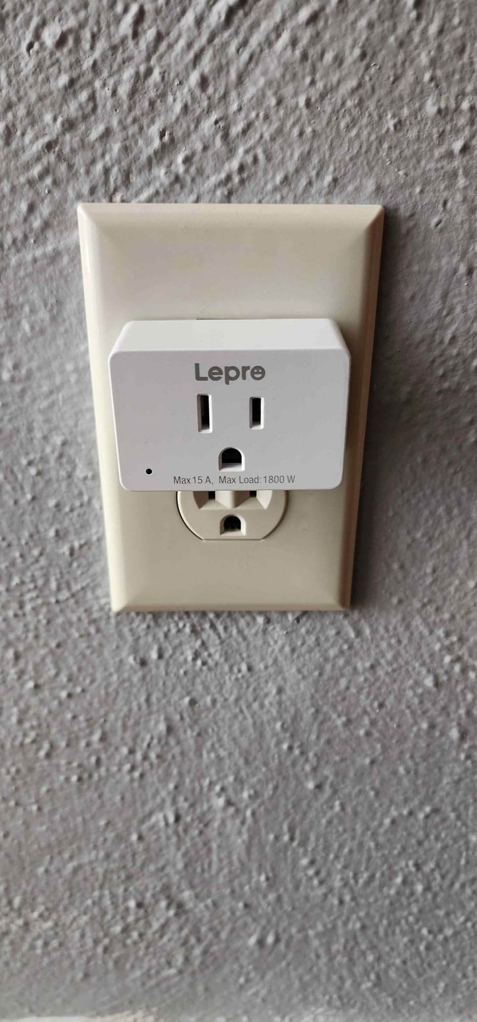 Lepro P1 Smart Plug Mini 15A, Smart WiFi Bluetooth Outlets Work with Alexa & Google Assistant, Voice/APP Control, Safety Lock, Schedule & Group Controller, 2.4G WiFi Only, ETL & FCC Certified, 4-Pack Customer Review Lepro P1 Smart Plug Mini 15A, Smart WiFi Bluetooth Outlets Work with Alexa & Google Assistant, Voice/APP Control, Safety Lock, Schedule & Group Controller, 2.4G WiFi Only, ETL & FCC Certified, 4-Pack - Customer Photo 2