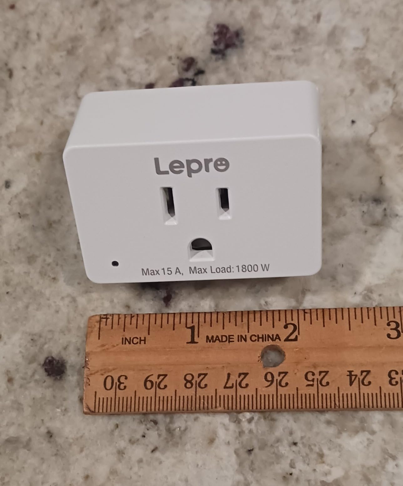 Lepro P1 Smart Plug Mini 15A, Smart Home Wi-Fi Outlet Plug, Compatible with Alexa & Google Assistant, APP Control, Safety Lock, Timer & Group Controller, 2.4G WiFi Only, UL & FCC Certified, 2 Pack Customer Review Lepro P1 Smart Plug Mini 15A, Smart Home Wi-Fi Outlet Plug, Compatible with Alexa & Google Assistant, APP Control, Safety Lock, Timer & Group Controller, 2.4G WiFi Only, UL & FCC Certified, 2 Pack - Customer Photo 1