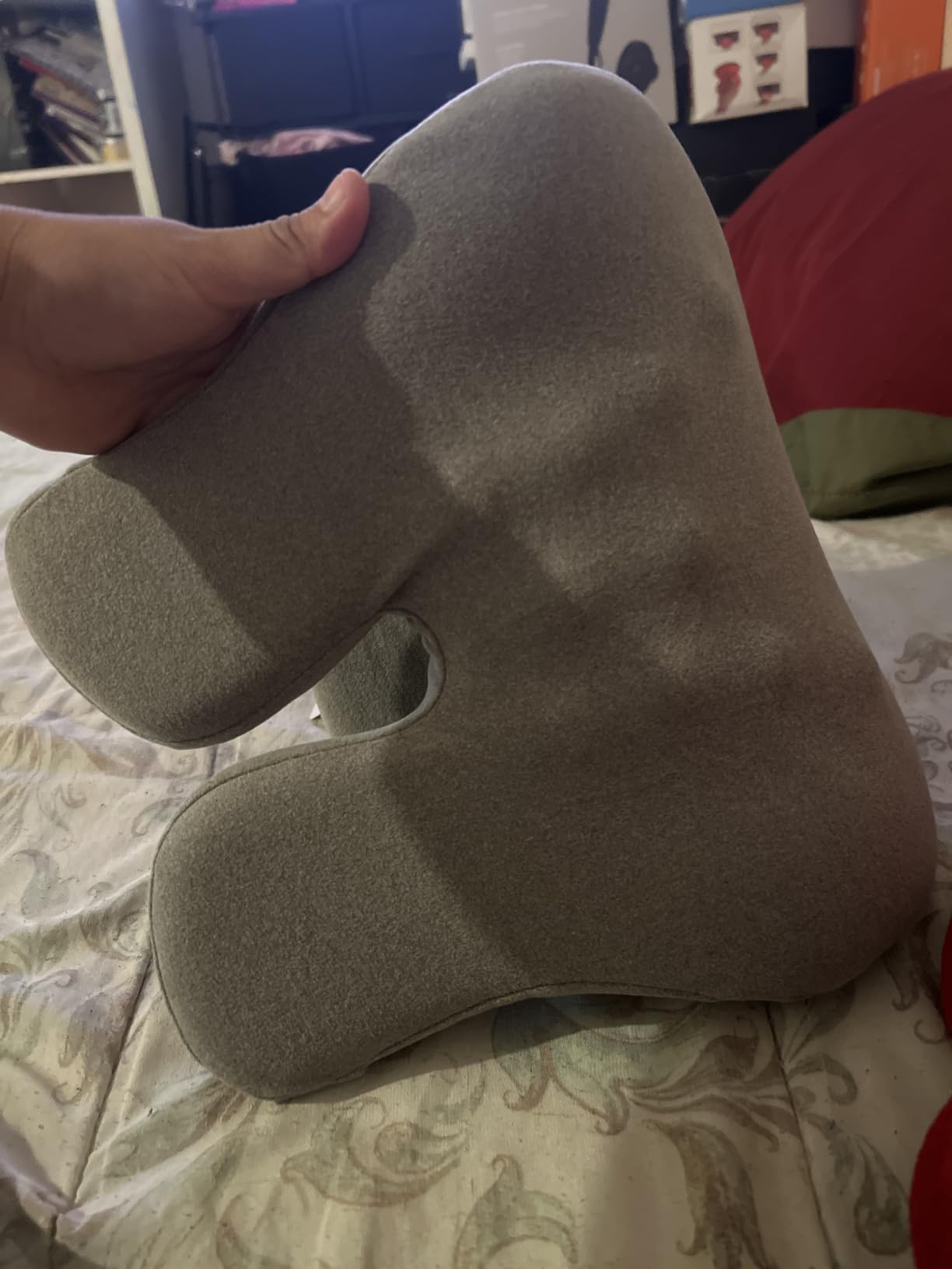 Headrest Office Chair Neck Pillow Ergonomic Memory Foam Desk Pillow for Napping, Headrest Attachment for Office Chair,Neck Support Pillow Chair for Car, Office, Gaming Customer Review Headrest Office Chair Neck Pillow Ergonomic Memory Foam Desk Pillow for Napping, Headrest Attachment for Office Chair,Neck Support Pillow Chair for Car, Office, Gaming - Customer Photo 2