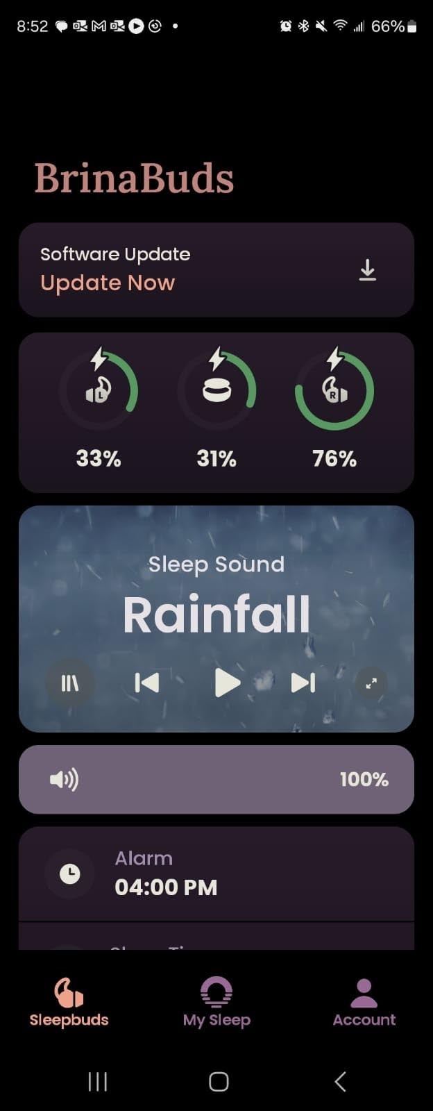 Ozlo Sleepbuds® | Comfortable Side Sleeper Headphones | Up to 10 Hours of Bluetooth LE Streaming | Science-Backed Sleep Sounds | Snore Blocking Comfortable Earbuds customer photo 1