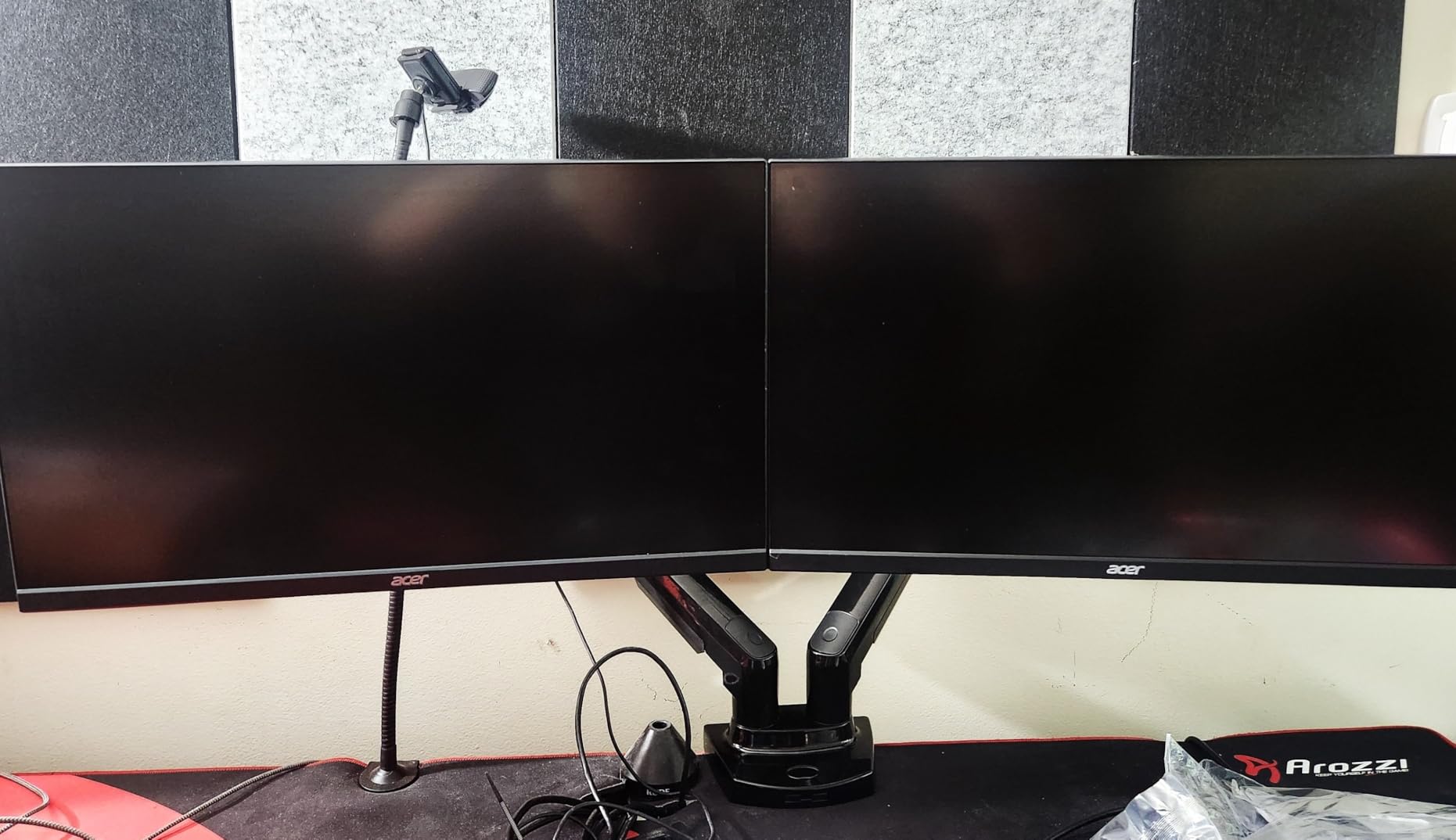 Acer Nitro 24.5 Inch Full HD 1920 x 1080 ZeroFrame Design PC Gaming Monitor | AMD FreeSync Premium | Up to 280Hz Refresh | 1ms (VRB) | One Display Port 1.4 and Two HDMI 2.0 Ports | KG251Q Z1biip - Customer Photo 2