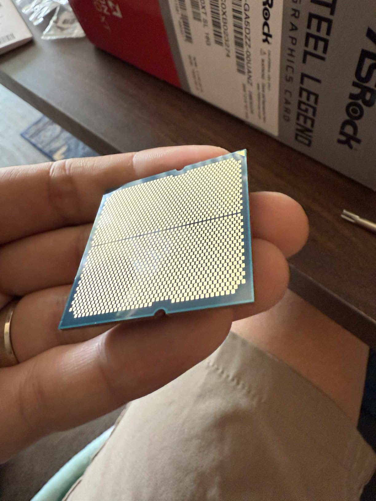 AMD RYZEN 7 9800X3D 8-Core, 16-Thread Desktop Processor Customer Review AMD RYZEN 7 9800X3D 8-Core, 16-Thread Desktop Processor - Customer Photo 3