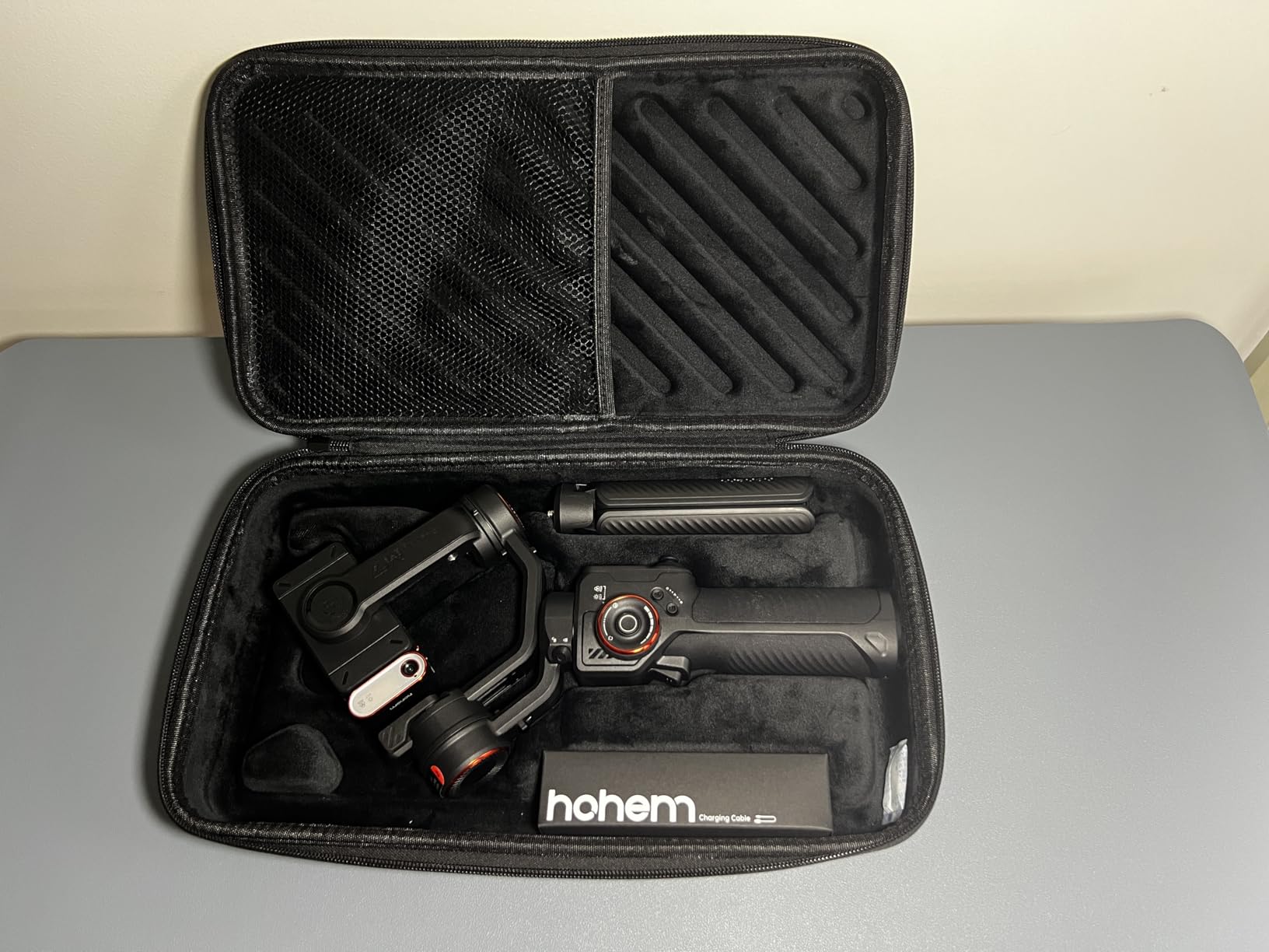 Hohem iSteady M7 Smartphone Gimbal Stabilizer, AI Tracking Sensor with Fill Light, 1.4 Hohem iSteady M7 Smartphone Gimbal Stabilizer, AI Tracking Sensor with Fill Light, 1.4