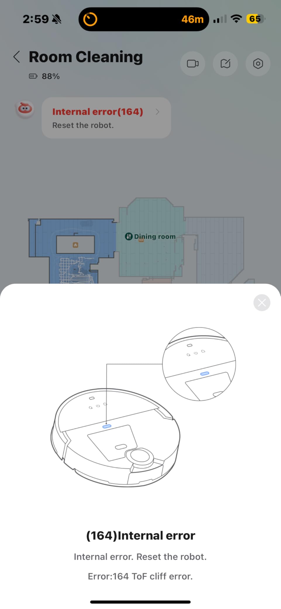 roborock Saros 10 Robot Vacuum and Mop, 22,000Pa Suction, AI Obstacle Avoidance, 3.14-inch Ultra Thin, Intelligent Dirt Detection, Zero Tangling Main Brush, Hot Water Mop & Dock Self Cleaning - Customer Photo 5