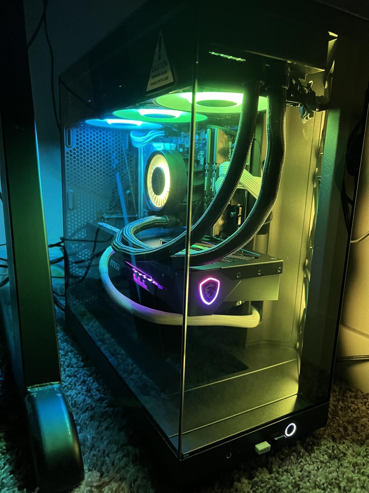 ARCTIC Liquid Freezer III Pro 360 A-RGB - AIO CPU Cooler, 3 x 120 mm Water Cooling, 38 mm Radiator, PWM Pump, VRM Fan, AMD AM5/AM4, Intel LGA1851/1700 Contact Frame - Black - Customer Photo 2