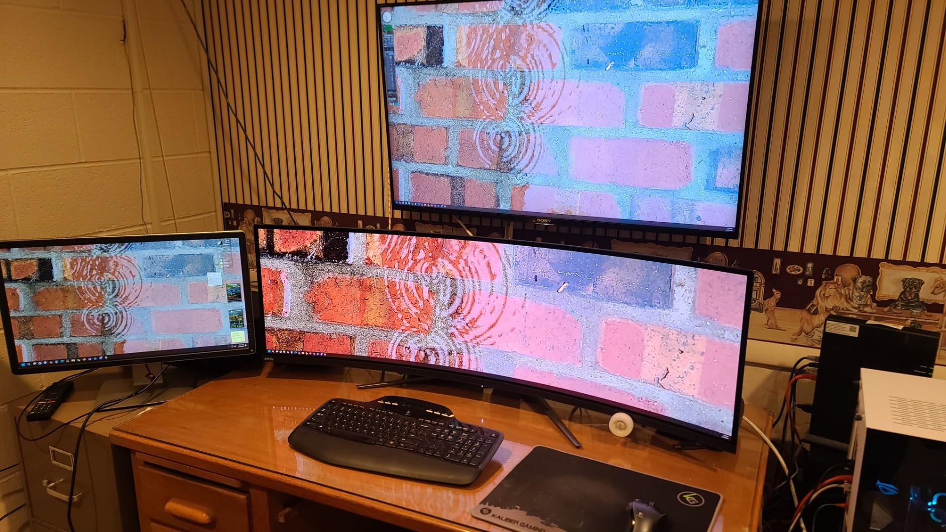 msi MPG 491CQPX QD-OLED 49-inch QD-OLED 5120 x 1440 (DQHD) Computer Monitor, 240Hz, Adaptive-Sync, HDMI, Display Port, VGA Port, VESA Mountable, Tilt, Height Adjustable, Speaker, 0.03ms, Black customer photo 2