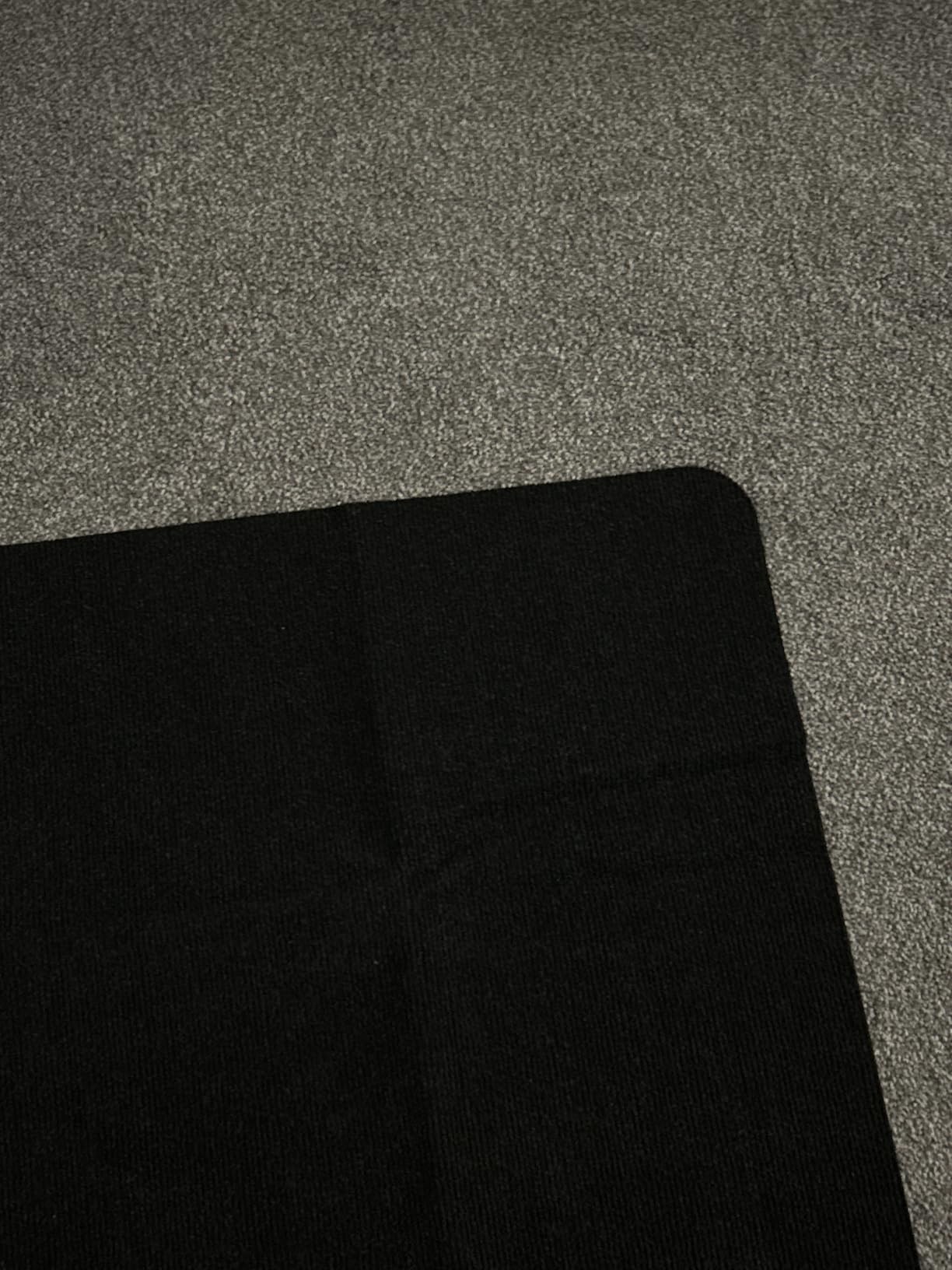 Sycoodeal Office Chair Mat for Hardwood Floor,Office Computer Gaming Chair Mat for Tile Floor,Large Floor Protector Rug,Anti-Slip,Easy to Clean,Pure Black(48 Sycoodeal Office Chair Mat for Hardwood Floor,Office Computer Gaming Chair Mat for Tile Floor,Large Floor Protector Rug,Anti-Slip,Easy to Clean,Pure Black(48