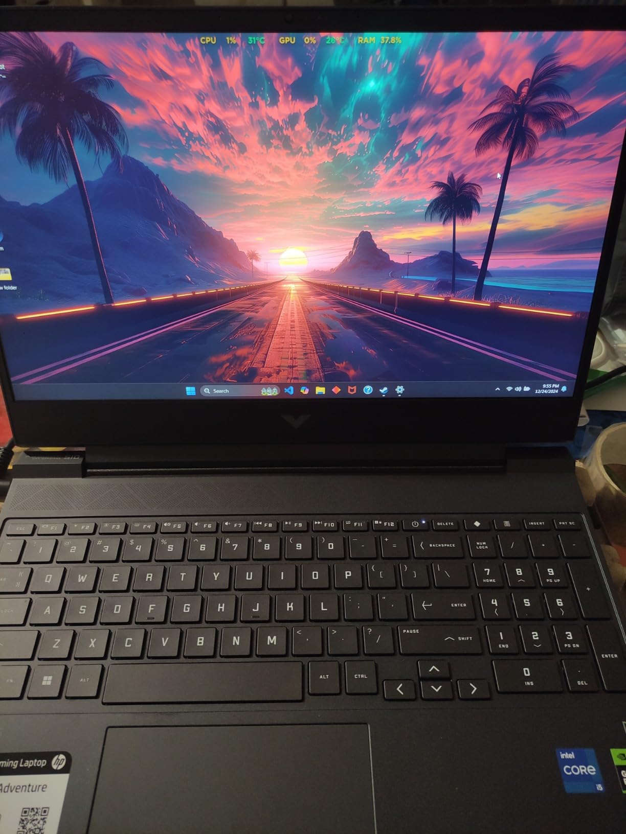HP Victus 15.6 inch FHD 144Hz Gaming Laptop Intel Core i5-13420H NVIDIA GeForce RTX 4050 6GB - 16GB DDR4 512GB SSD Mica Silver (2024) Customer Review HP Victus 15.6 inch FHD 144Hz Gaming Laptop Intel Core i5-13420H NVIDIA GeForce RTX 4050 6GB - 16GB DDR4 512GB SSD Mica Silver (2024) - Customer Photo 4
