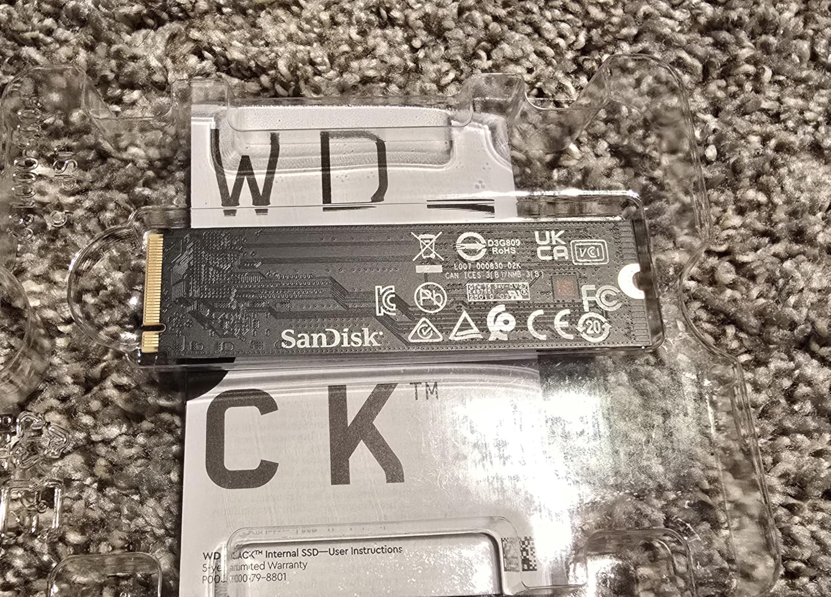WD_BLACK 1TB SN7100 NVMe Internal Gaming SSD Solid State Drive - Gen4 PCIe, M.2 2280, Up to 7,250 MB/s - WDS100T4X0E [New Version] - Customer Photo 4