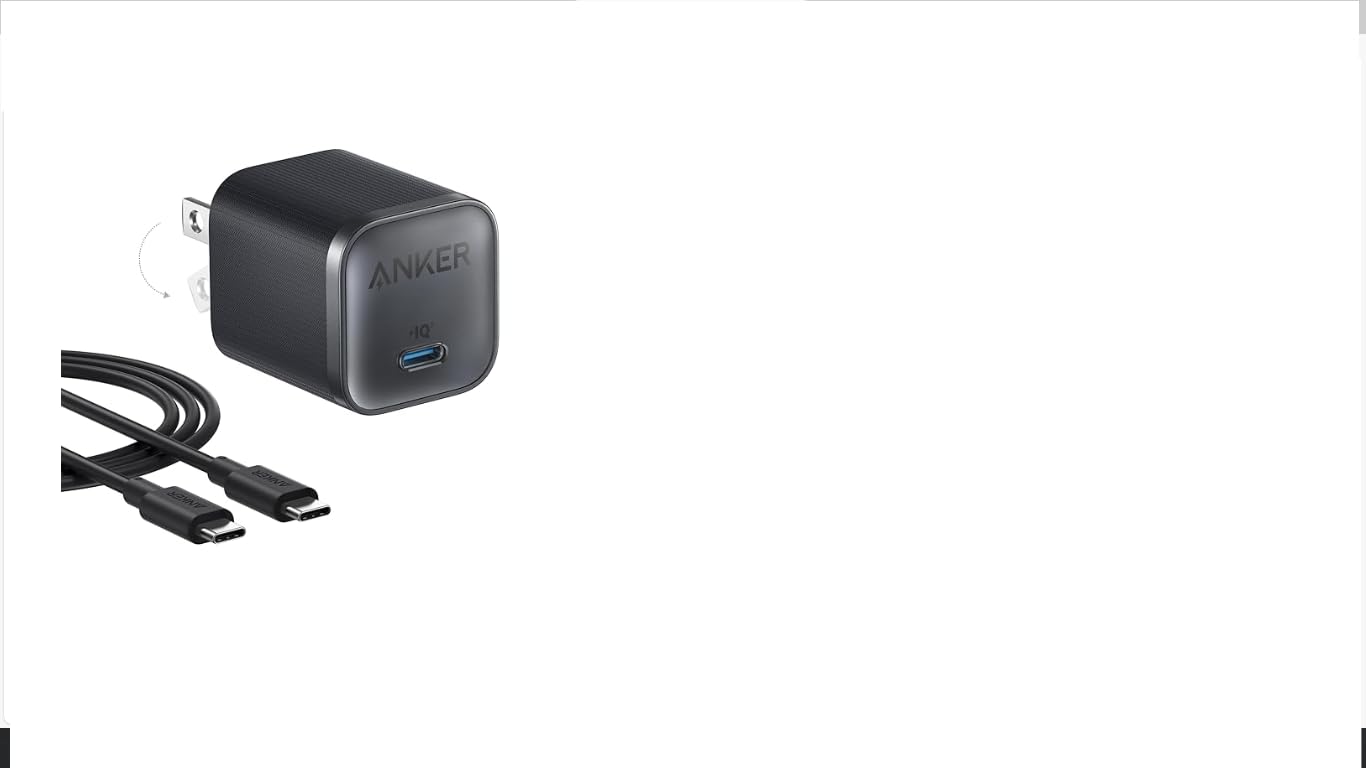 Anker Nano 45W Type C Charger Fast Charging, Compact and Foldable Plug USB C Charger Block for iPhone 17/16 Series, MacBook, Pixel 9, iPad, Samsung Galaxy S25 Ultra / S24 Series (6 ft Cable Included) Customer Review Anker Nano 45W Type C Charger Fast Charging, Compact and Foldable Plug USB C Charger Block for iPhone 17/16 Series, MacBook, Pixel 9, iPad, Samsung Galaxy S25 Ultra / S24 Series (6 ft Cable Included) - Customer Photo 4