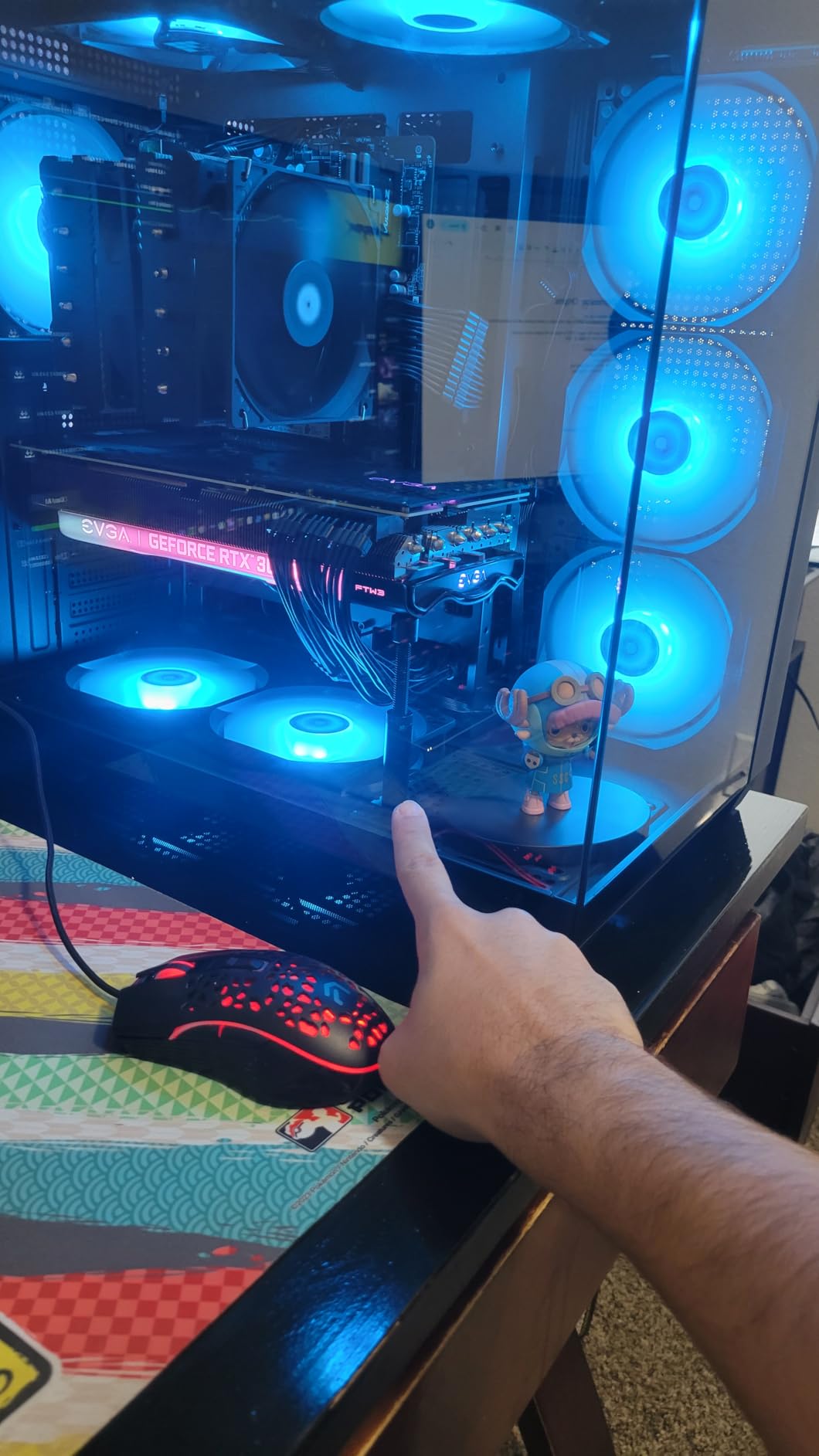 GPU Support Bracket, Gpu Anti Sag Bracket, Graphics Card GPU Brace Support, Video Card Sag Holder Bracket, GPU Stand with Magnet & Non-Slip Sheet, L(74-120mm) customer photo 1