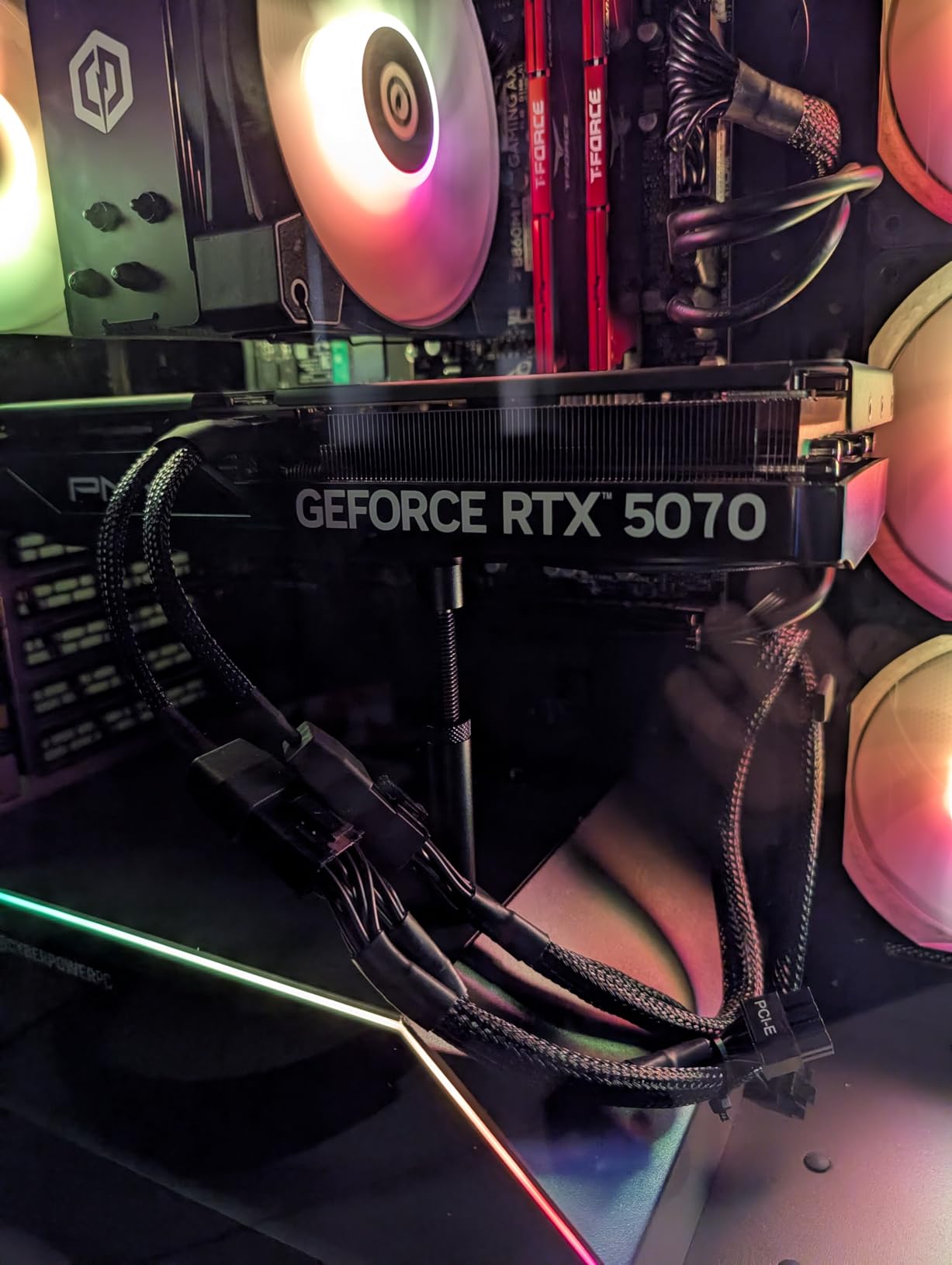 GPU Support Bracket, Gpu Anti Sag Bracket, Graphics Card GPU Brace Support, Video Card Sag Holder Bracket, GPU Stand with Magnet & Non-Slip Sheet, L(74-120mm) customer photo 2