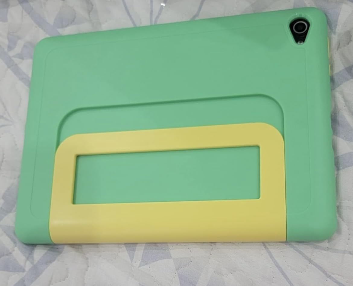 Kids Tablet 10 Inch Android 14 Tablet for Kids Ages 3-12, Octa-Core with Case, Parental Controls,14GB+64GB Storage (TF Expand 1TB), 5G WiFi, BT5.3, Green - Customer Photo 2