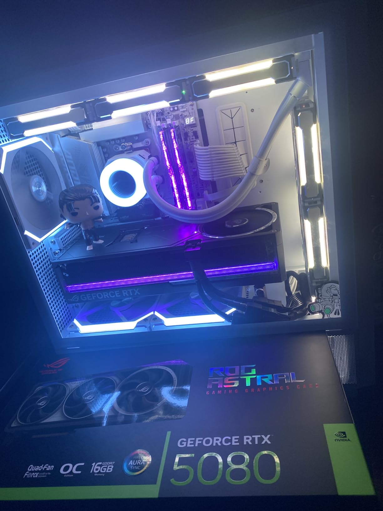ASUS TUF Gaming GeForce RTX ™ 5080 16GB GDDR7 OC Edition Gaming Graphics Card (PCIe® 5.0, HDMI®/DP 2.1, 3.6-Slot, Military-Grade Components, Protective PCB Coating, axial-tech Fans, Vapor Chamber) - Customer Photo 5