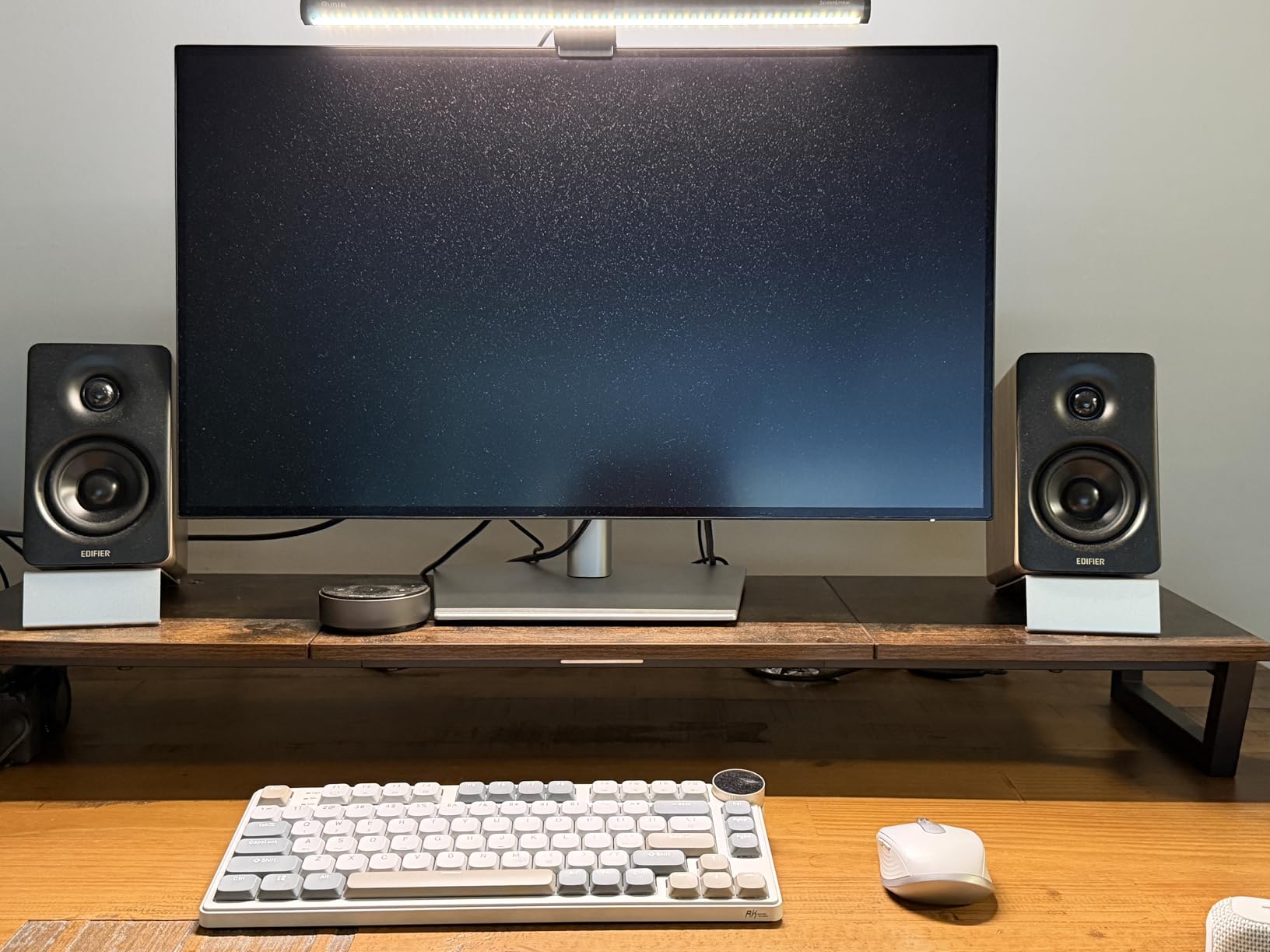 OROPY Dual LED Monitor Stand with RGB Strip Lights, 37.7 OROPY Dual LED Monitor Stand with RGB Strip Lights, 37.7