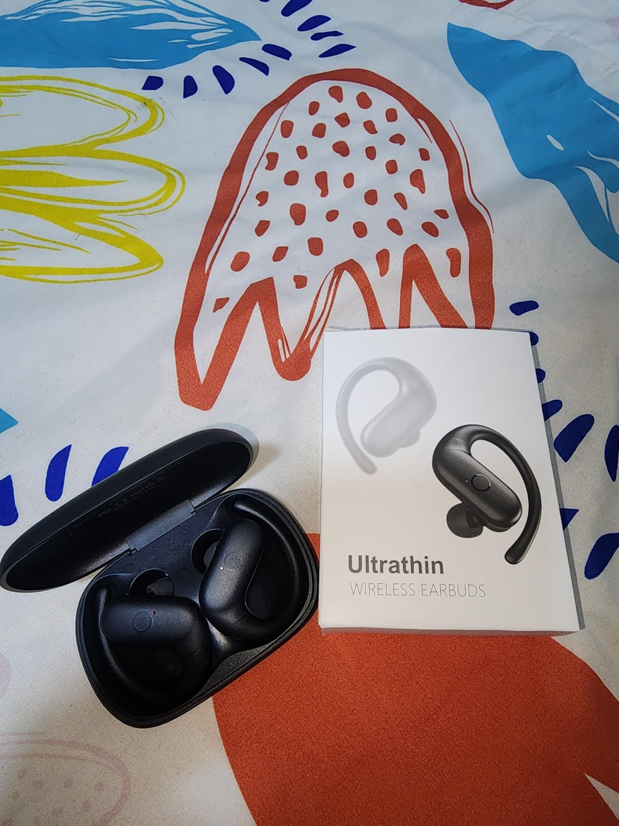 kurdene Wireless Earbuds Bluetooth Headphones Sport,Over Ear Buds with Deep Bass Sound,60Hrs Playtime Earphones Redesigned Comfort Fit with Earhooks for Running,Meeting,Workout-Black Customer Review kurdene Wireless Earbuds Bluetooth Headphones Sport,Over Ear Buds with Deep Bass Sound,60Hrs Playtime Earphones Redesigned Comfort Fit with Earhooks for Running,Meeting,Workout-Black - Customer Photo 4