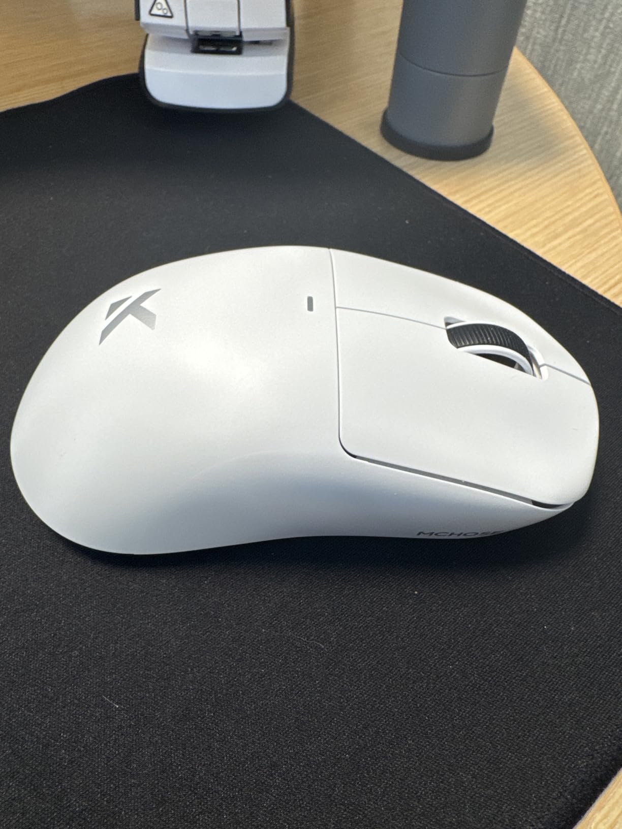 MCHOSE M7 Ultra Wireless Gaming Mouse, 8K Polling, 53g Lightweight Ergonomic Computer Mouse PAW3950 Optical Sensor 750 IPS 42000 DPI 6 Programmable Controls USB-C 3-Modes PC/Mac Black - Customer Photo 2