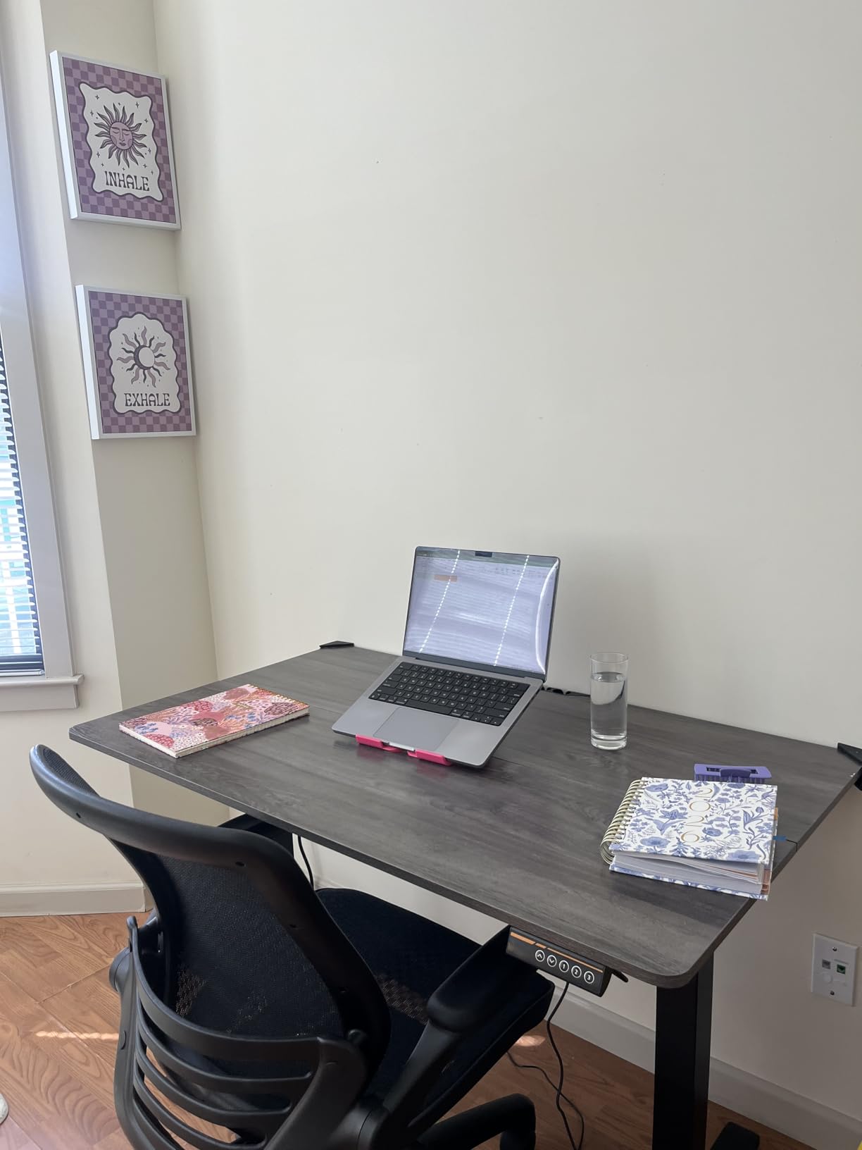 Huuger 55 x 28 Large Electric Standing Desk, Height Adjustable Computer Desk, 27.6 Huuger 55 x 28 Large Electric Standing Desk, Height Adjustable Computer Desk, 27.6