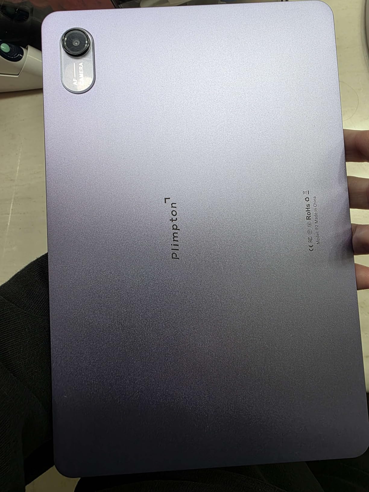 plimpton 10 Inch Android 15 Tablet 2025, 24GB RAM (8+16) 128GB 7500mAh Long-Lasting Battery, Octa-Core CPU AI-Powered Gesture Control, Dual Camera WiFi 6 Fast Charging for Work, Study, Entertainment - Customer Photo 1