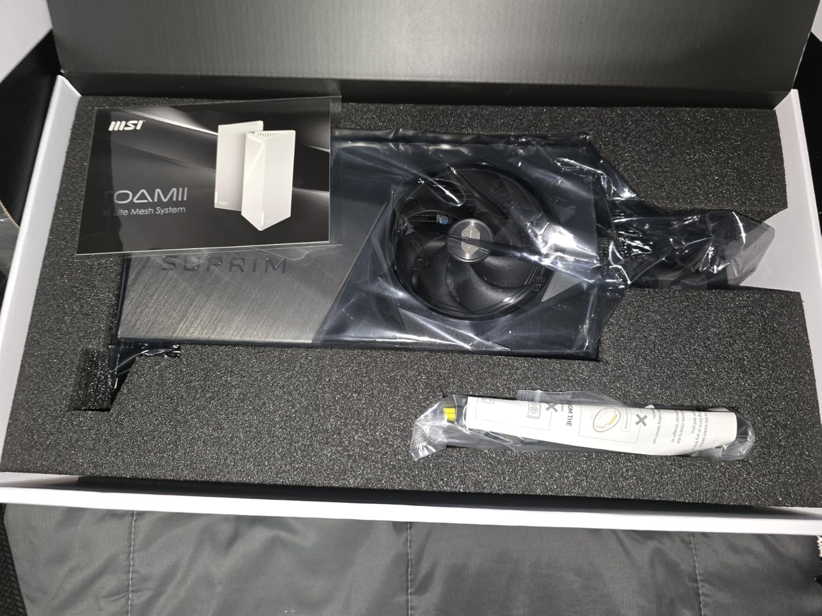 MSI Gaming RTX 5090 32G SUPRIM Liquid SOC Graphics Card - Customer Photo 3