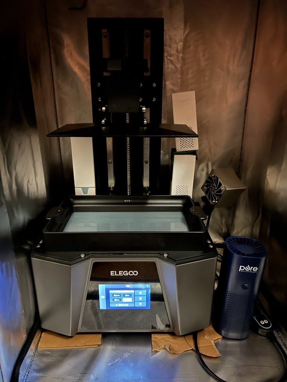 ELEGOO Saturn 4 Ultra 16K Resin 3D Printer with 10 ELEGOO Saturn 4 Ultra 16K Resin 3D Printer with 10