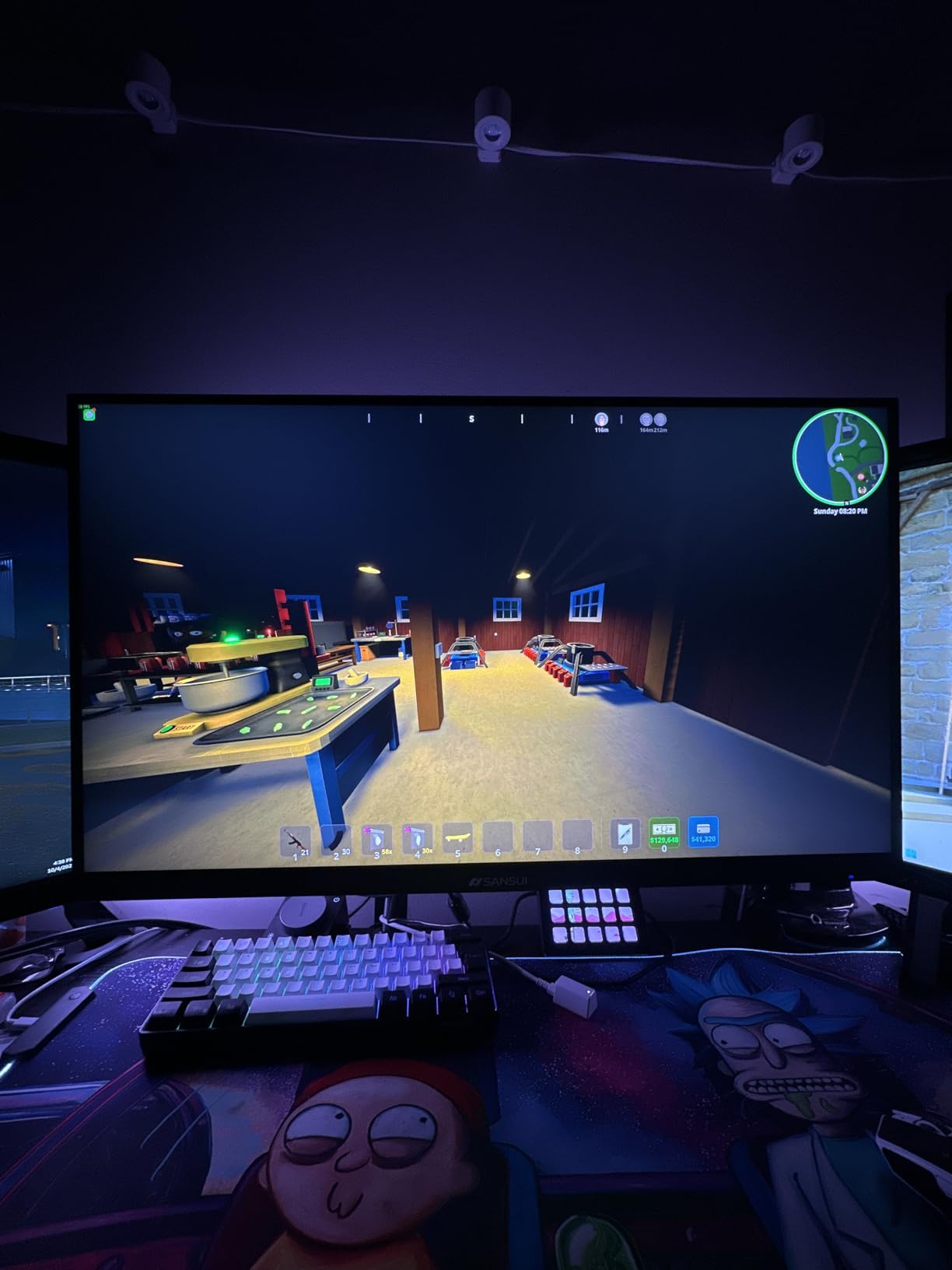 SANSUI Gaming Monitor, 24.5