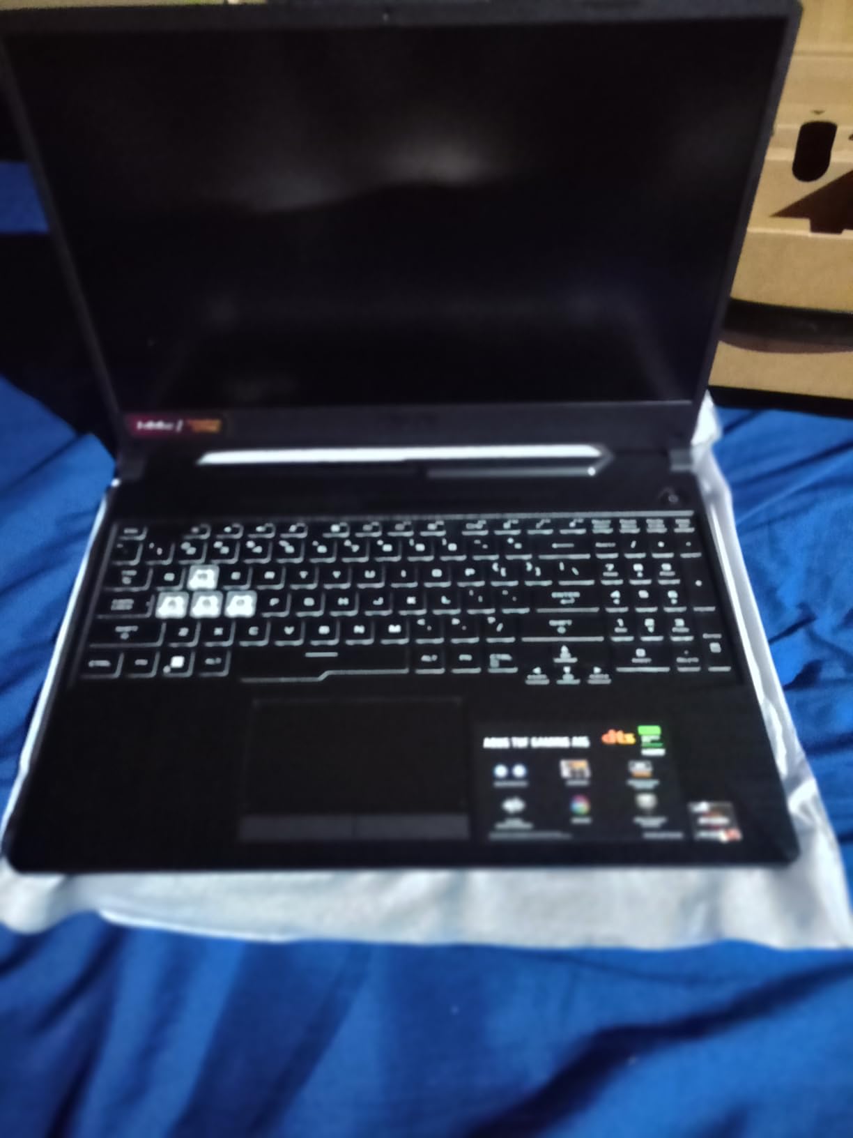 ASUS TUF A15 Gaming Laptop, AMD Ryzen 7 7435HS Processor, NVIDIA GeForce RTX 3050, 15.6 inch Full HD Display, 32GB DDR5 RAM, 1TB SSD, Backlit Keyboard, Windows 11 Home, Wi-Fi, Alpacatec Accessory Customer Review ASUS TUF A15 Gaming Laptop, AMD Ryzen 7 7435HS Processor, NVIDIA GeForce RTX 3050, 15.6 inch Full HD Display, 32GB DDR5 RAM, 1TB SSD, Backlit Keyboard, Windows 11 Home, Wi-Fi, Alpacatec Accessory - Customer Photo 1