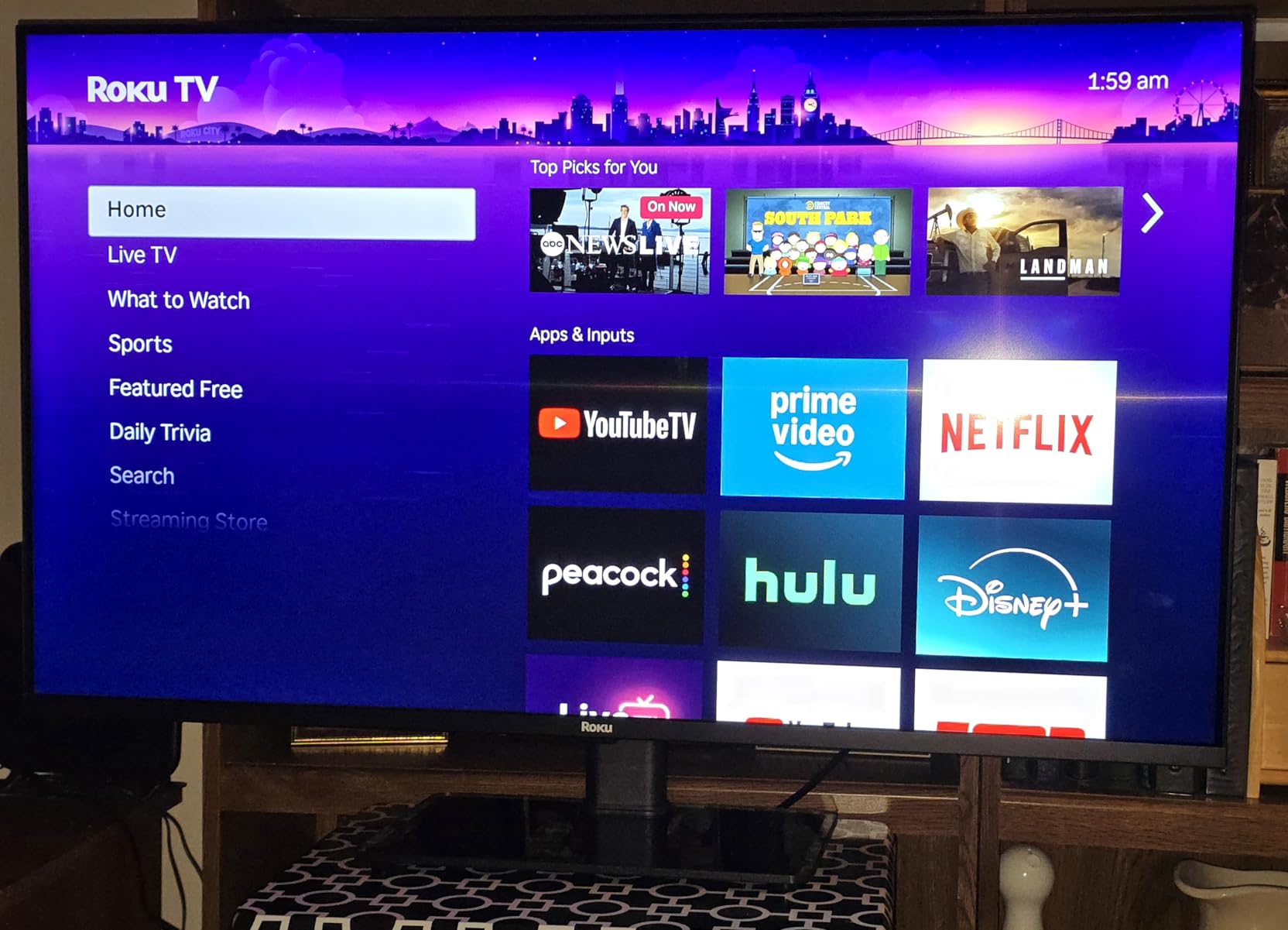 Roku Smart TV 2025 – 65-Inch Select Series, 4K HDR TV – RokuTV with Enhanced Voice Remote – Flat Screen LED Television with Wi-Fi for Streaming Live Local News, Sports, Family Entertainment Customer Review Roku Smart TV 2025 – 65-Inch Select Series, 4K HDR TV – RokuTV with Enhanced Voice Remote – Flat Screen LED Television with Wi-Fi for Streaming Live Local News, Sports, Family Entertainment - Customer Photo 3