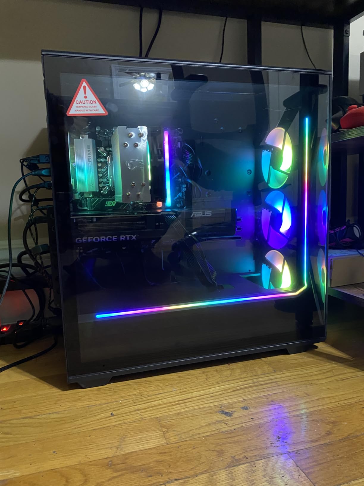 iBUYPOWER Slate MESH Gaming PC Desktop Computer Intel Core i7 14700F CPU, NVIDIA GeForce RTX 5070 12GB GPU, 32GB DDR5 RGB 5200MHz RAM, 1TB NVMe SSD, Windows 11 Home, Keyboard and Mouse - SMI7N5701 Customer Review iBUYPOWER Slate MESH Gaming PC Desktop Computer Intel Core i7 14700F CPU, NVIDIA GeForce RTX 5070 12GB GPU, 32GB DDR5 RGB 5200MHz RAM, 1TB NVMe SSD, Windows 11 Home, Keyboard and Mouse - SMI7N5701 - Customer Photo 1