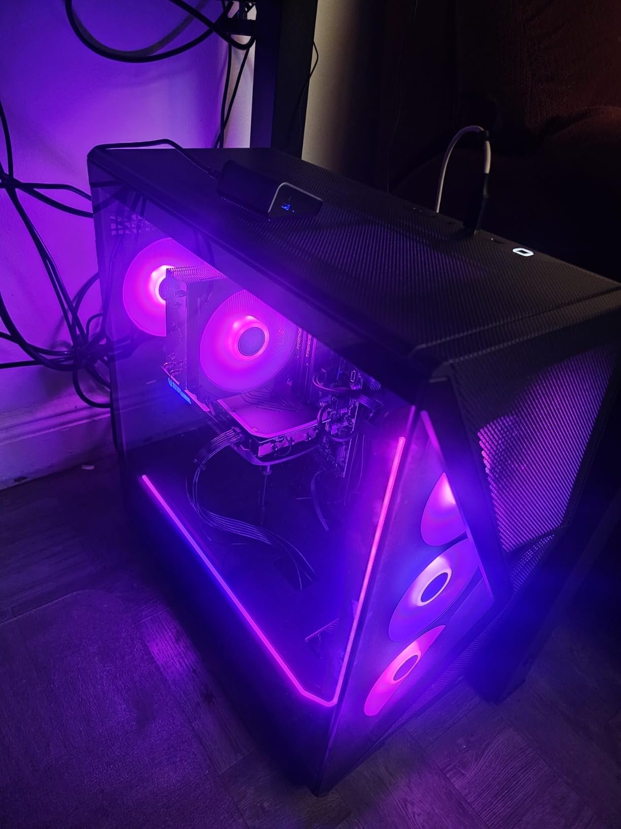iBUYPOWER Y40 PRO Black Gaming PC Desktop Computer AMD Ryzen 9 7900X CPU, NVIDIA GeForce RTX 5070Ti 16GB GPU, 32GB DDR5 RGB 5200MHz RAM, 2TB NVMe SSD, Windows 11 Home, Keyboard, Mouse - Y40BA9N57T01 Customer Review iBUYPOWER Y40 PRO Black Gaming PC Desktop Computer AMD Ryzen 9 7900X CPU, NVIDIA GeForce RTX 5070Ti 16GB GPU, 32GB DDR5 RGB 5200MHz RAM, 2TB NVMe SSD, Windows 11 Home, Keyboard, Mouse - Y40BA9N57T01 - Customer Photo 5